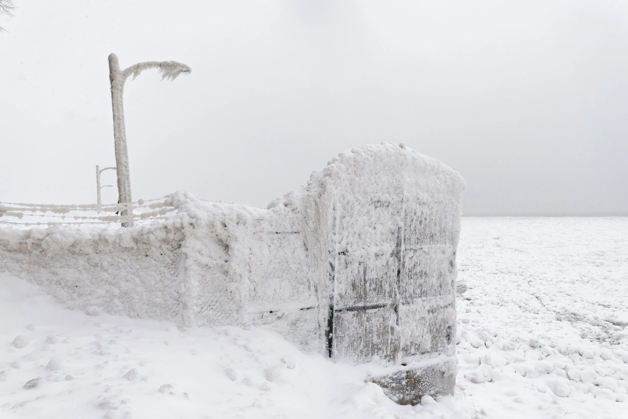 Series Title: "Chicago during a Polar Vortex". Photographs by Adam Novak. (Copy)