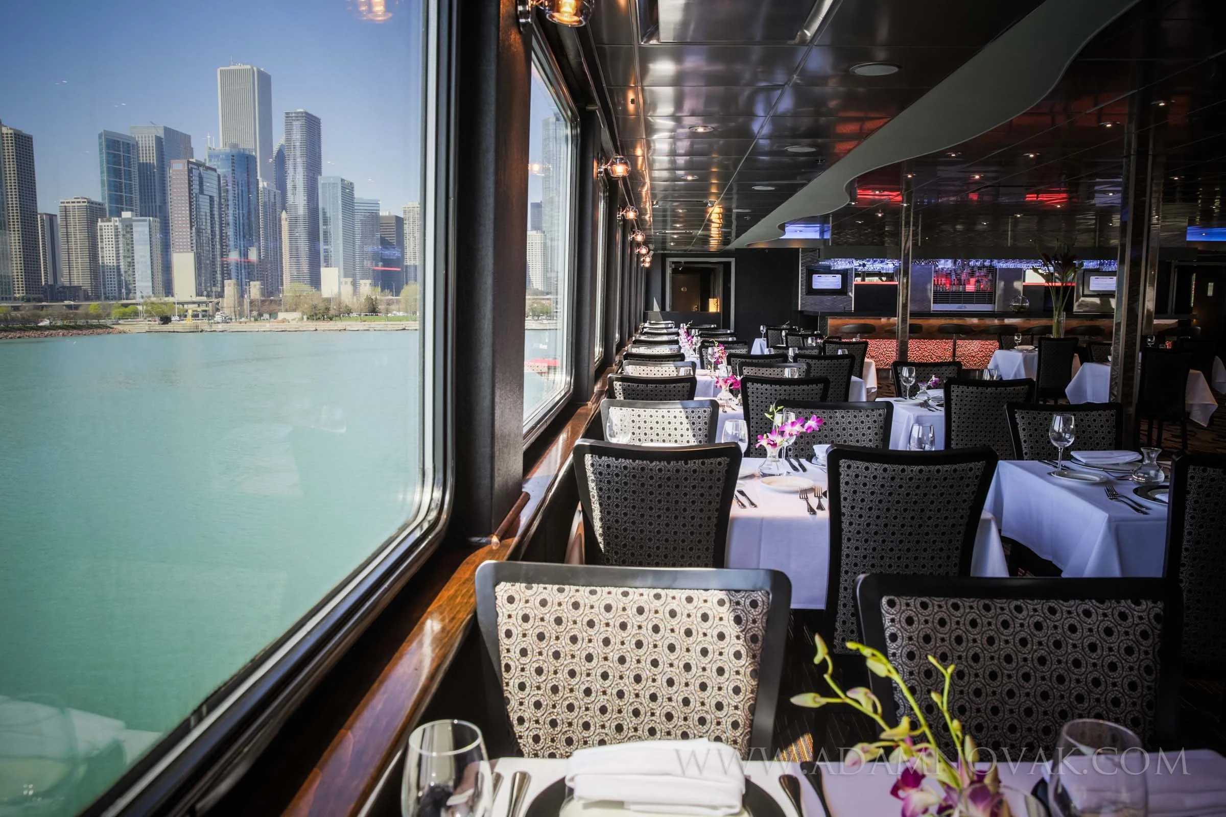 The Odyssey Cruise Ship - Navy Pier, Chicago, Illinois. 