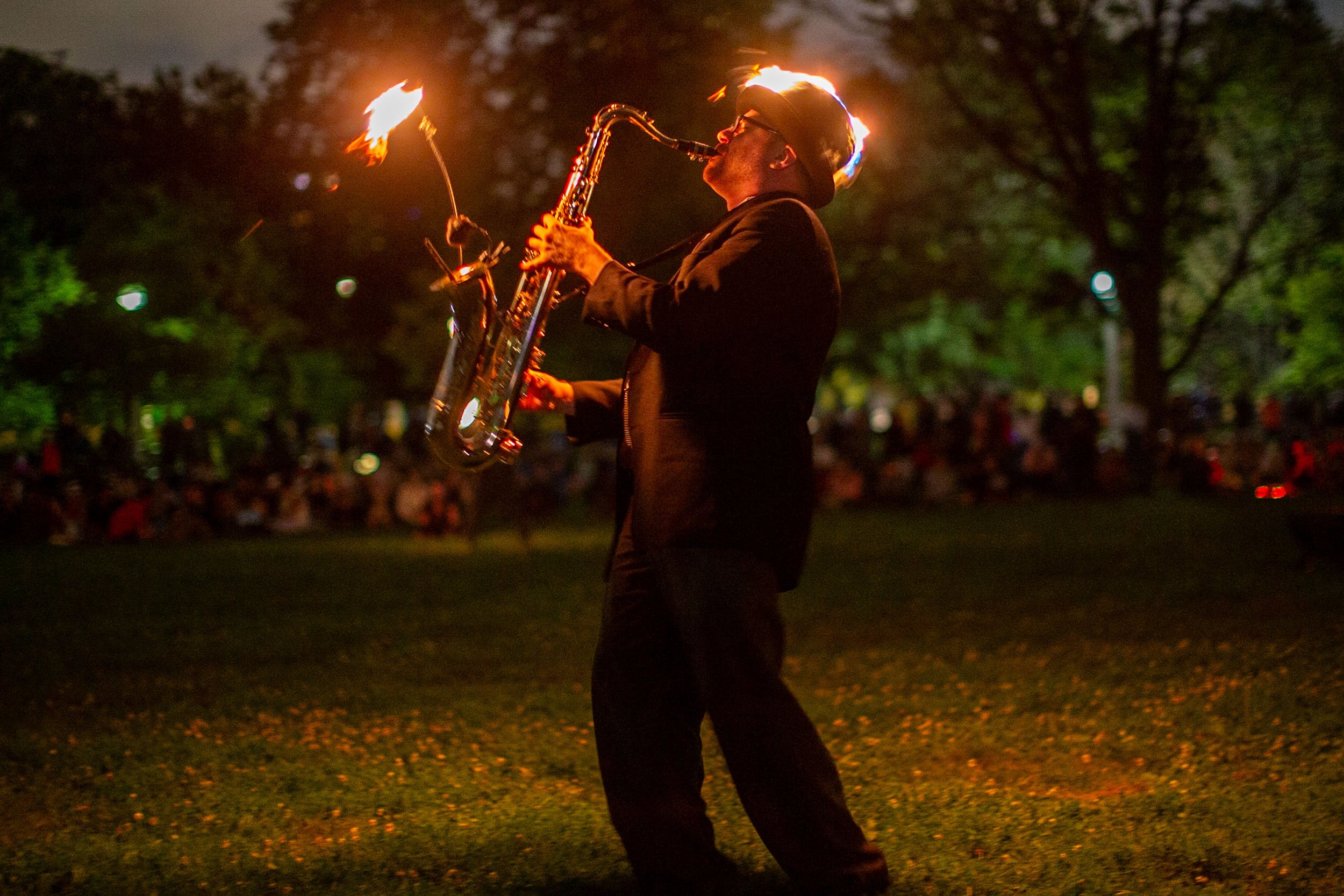 Chicago Da Beautiful -- Full Moon Jam Series by Adam Novak