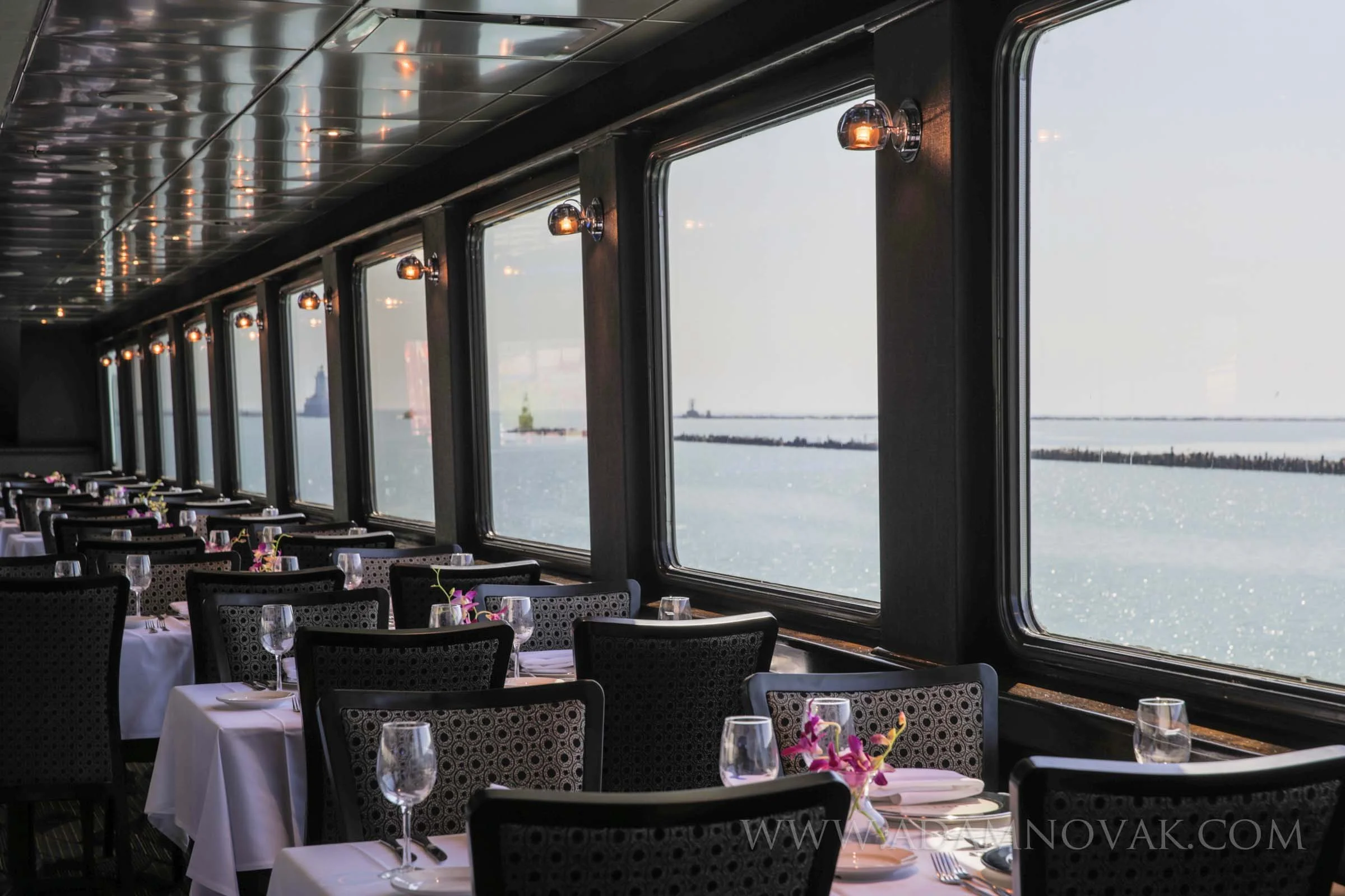 The Odyssey Cruise Ship - Navy Pier, Chicago, Illinois. 