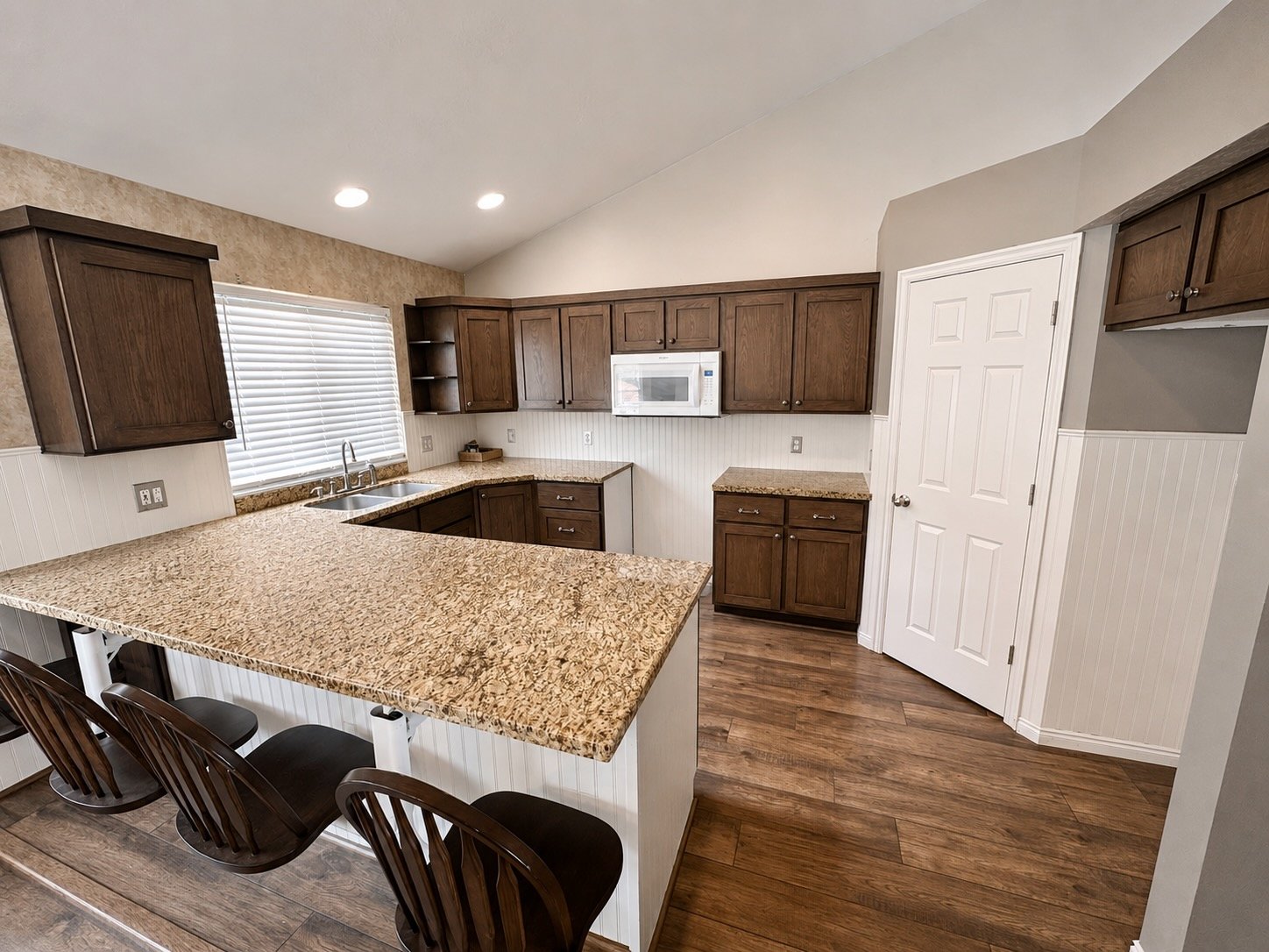 Ogden, Riverdale, new cabinet doors and backsplash, stain refinish.jpeg