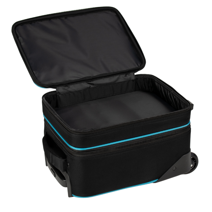 Henselite-HT655-Lawn-Bowls-Bag-black-grey-aqua-top-compartment-open.png