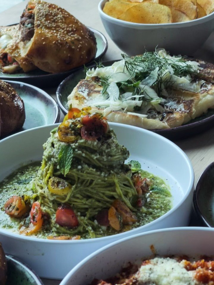 Full menu spread from our tiny kitchen. Many people ask how we&rsquo;re able to make pretty much everything from scratch. It&rsquo;s no small task, especially with all the details involved. But the obsession is real and so are all the smiling faces a