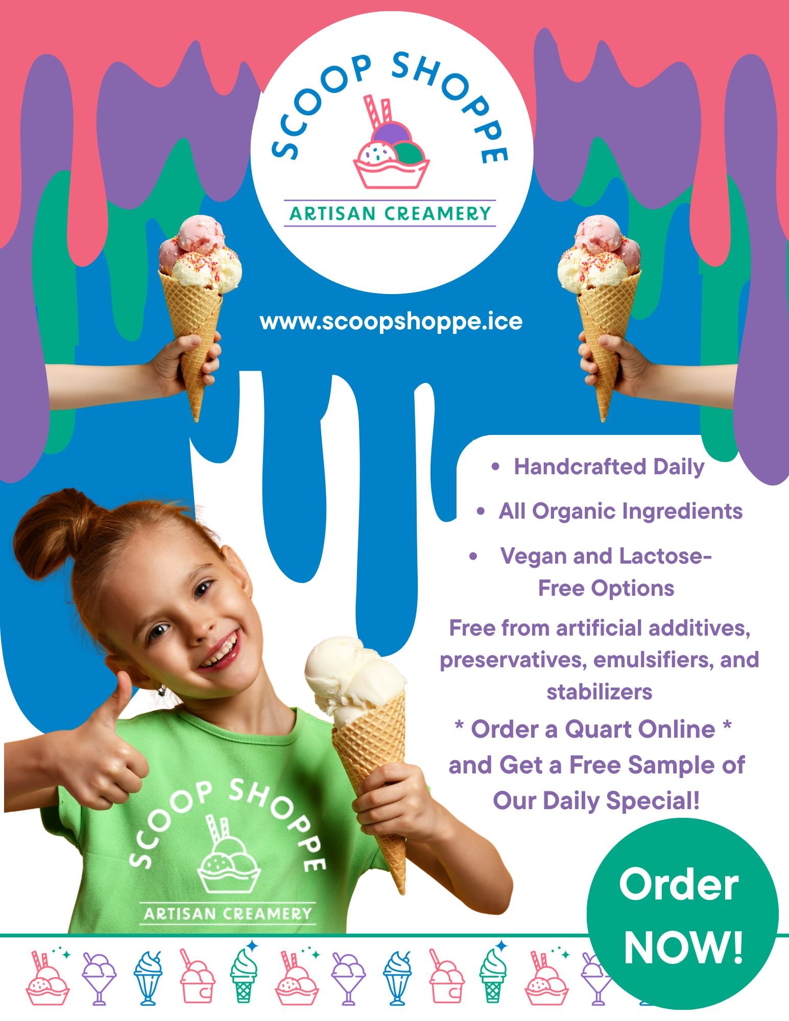 Scoop Shoppe – Social Media Advertisement
