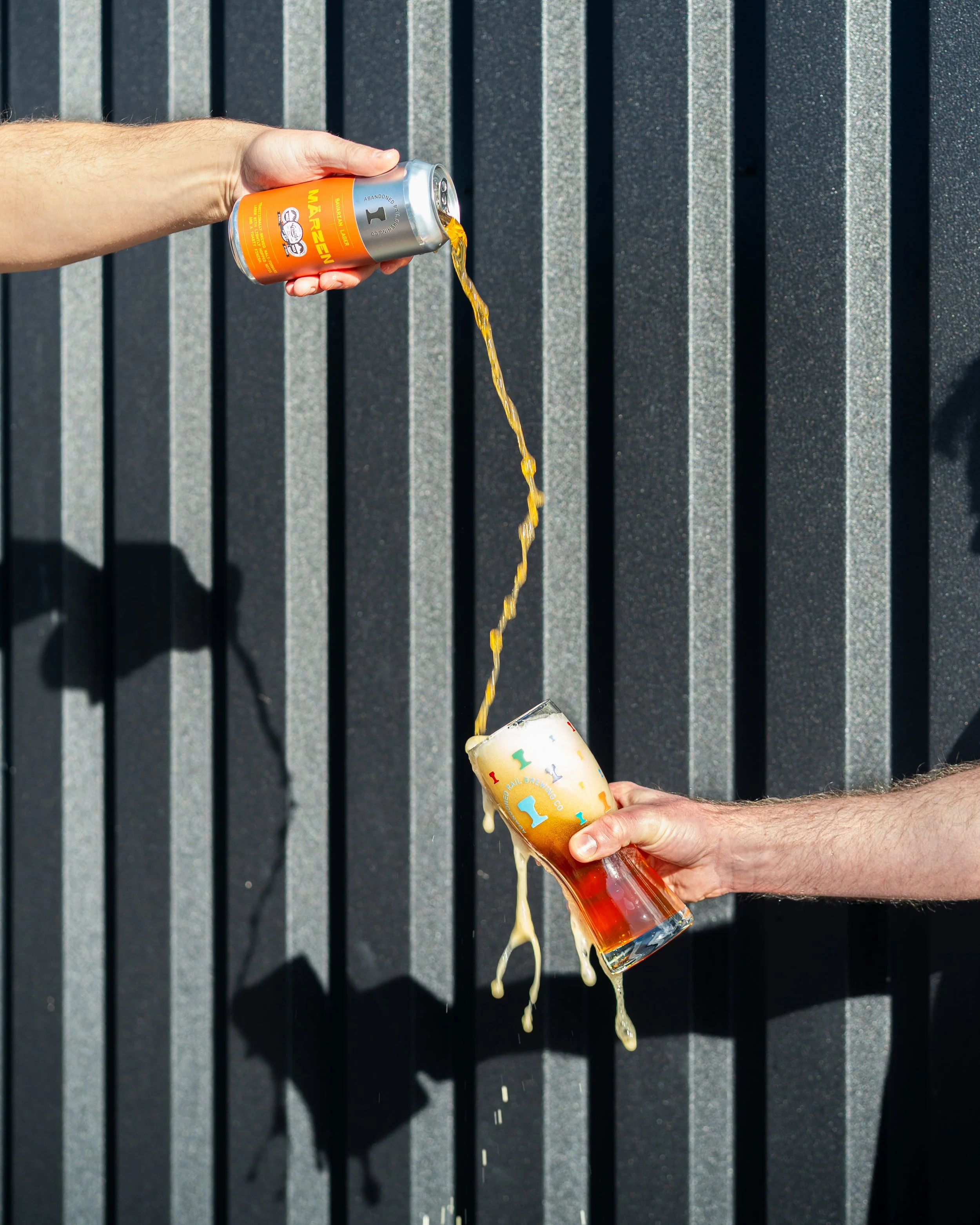 beer abandoned rail brewery photography