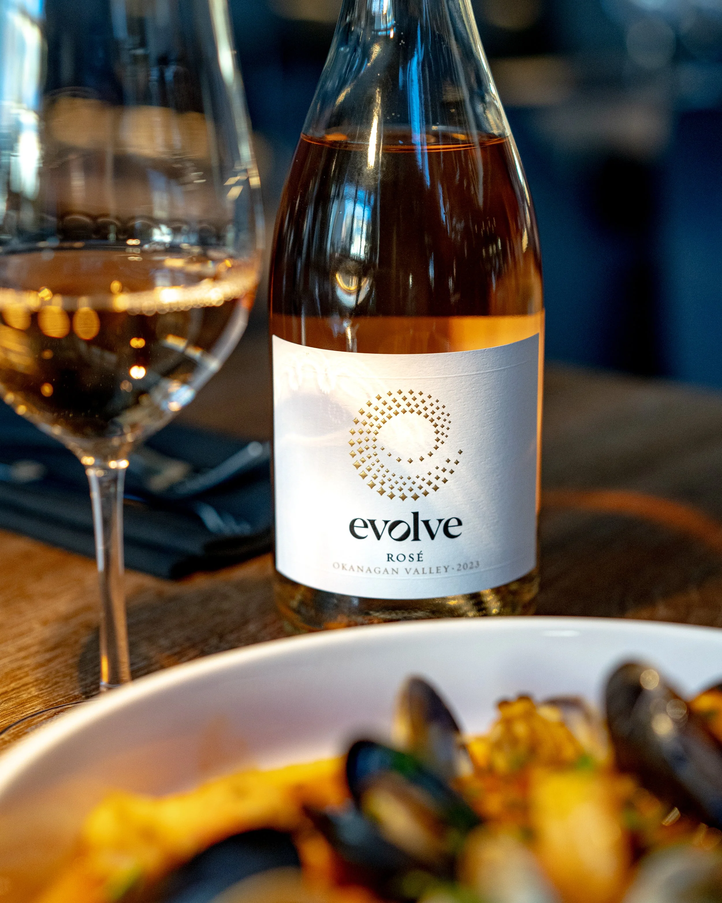 evolve photography wine