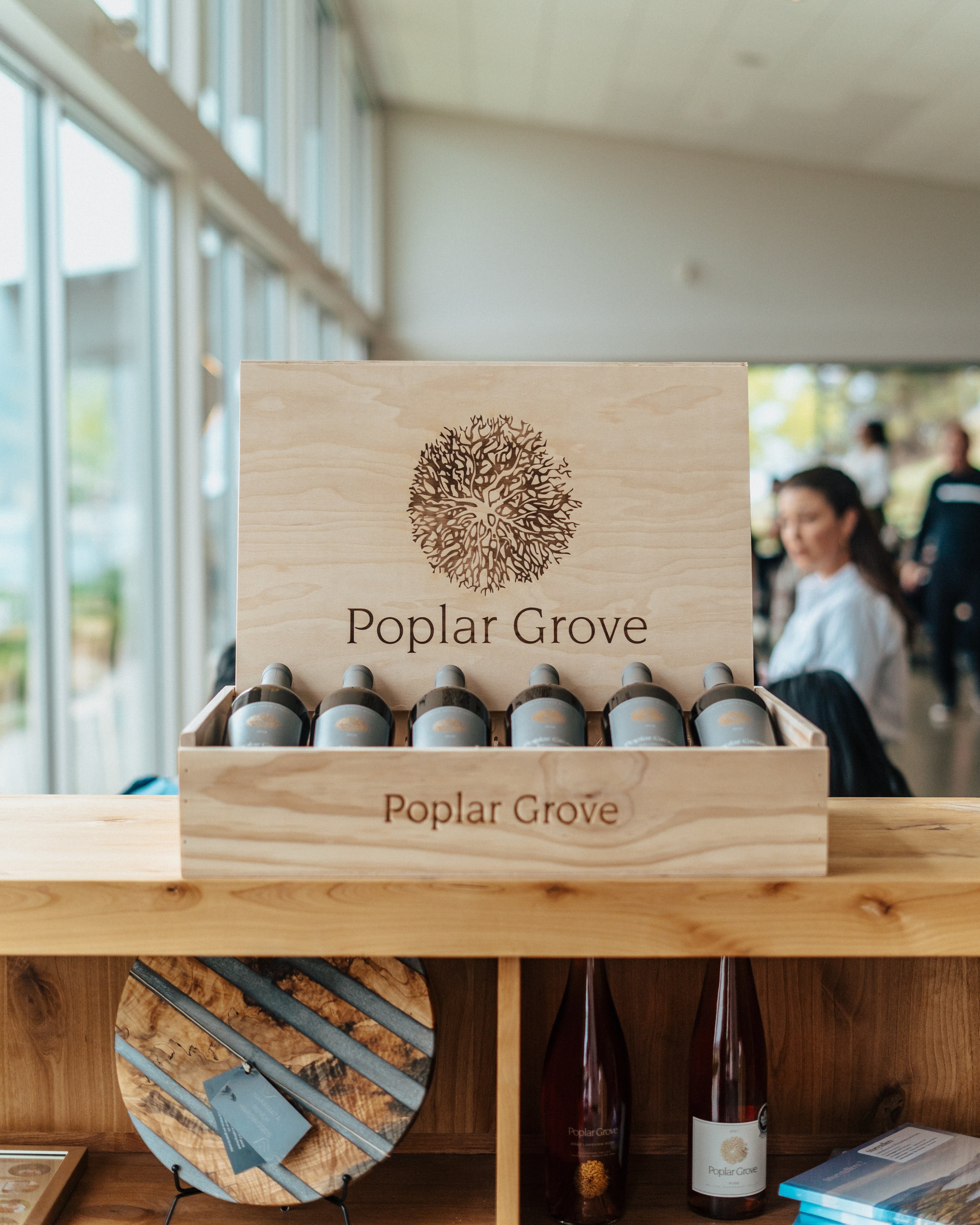 poplar grove wine tasting photography
