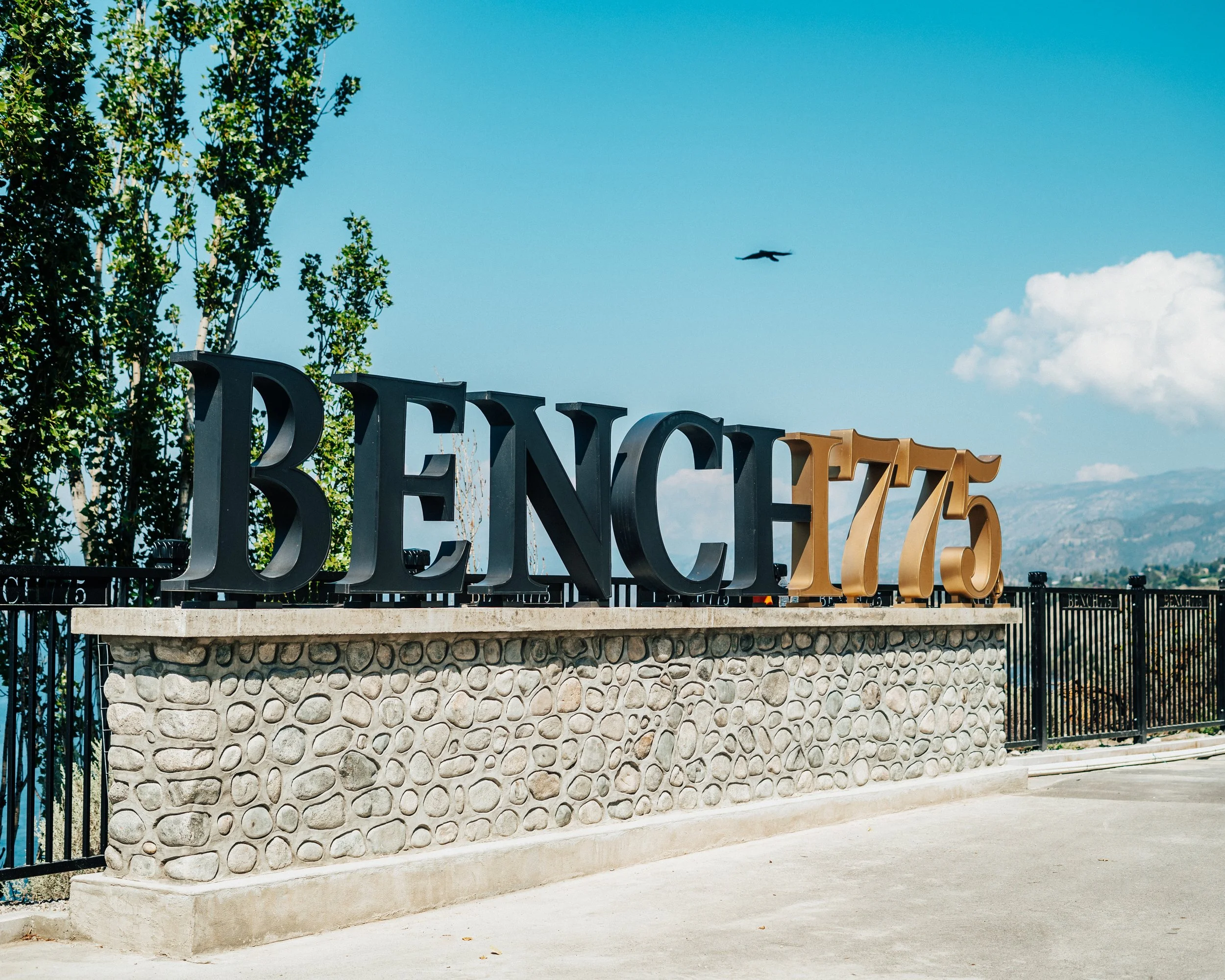 bench1775 winery photography