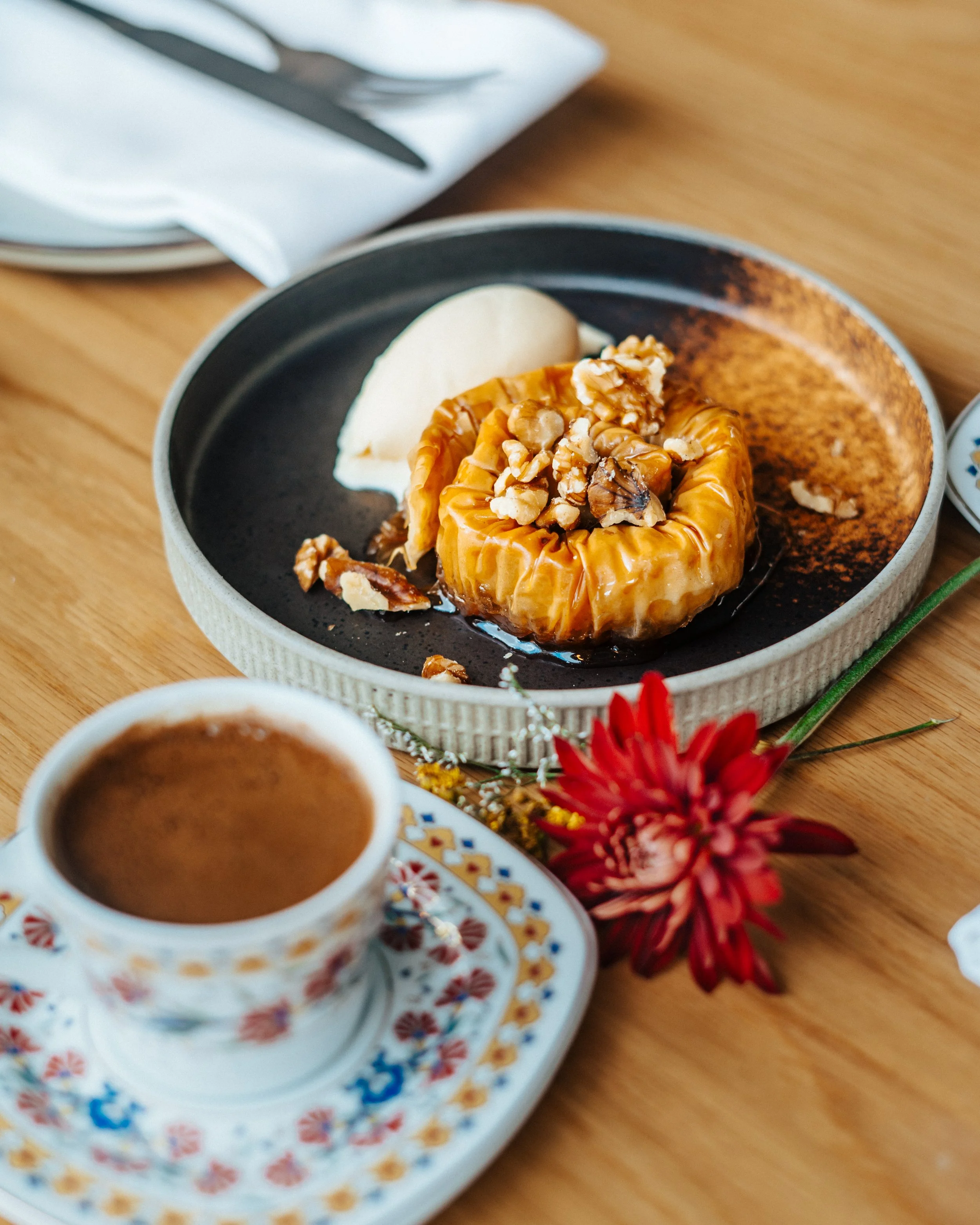 turkish dessert coffee elma