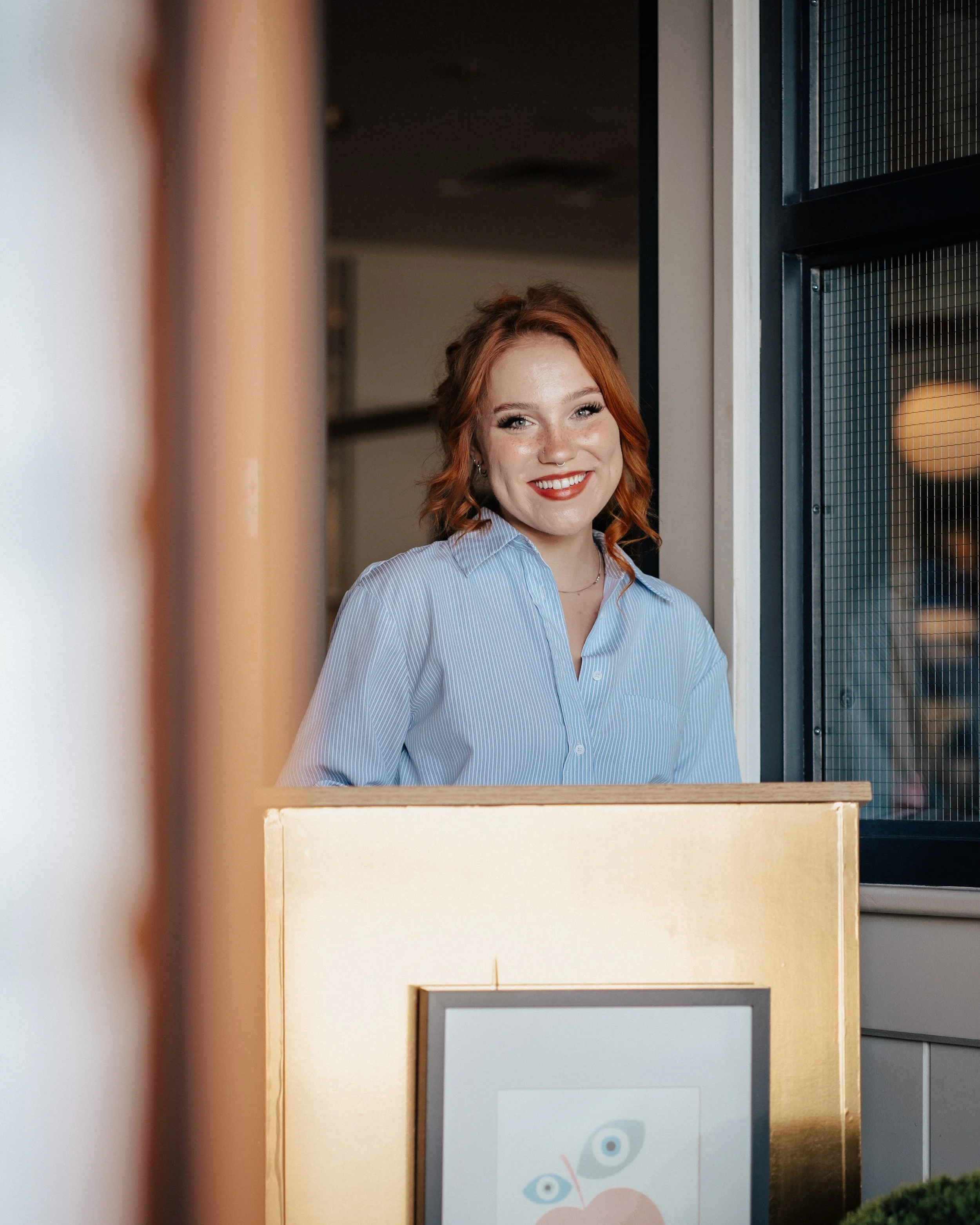 hostess front of staff elma penticton