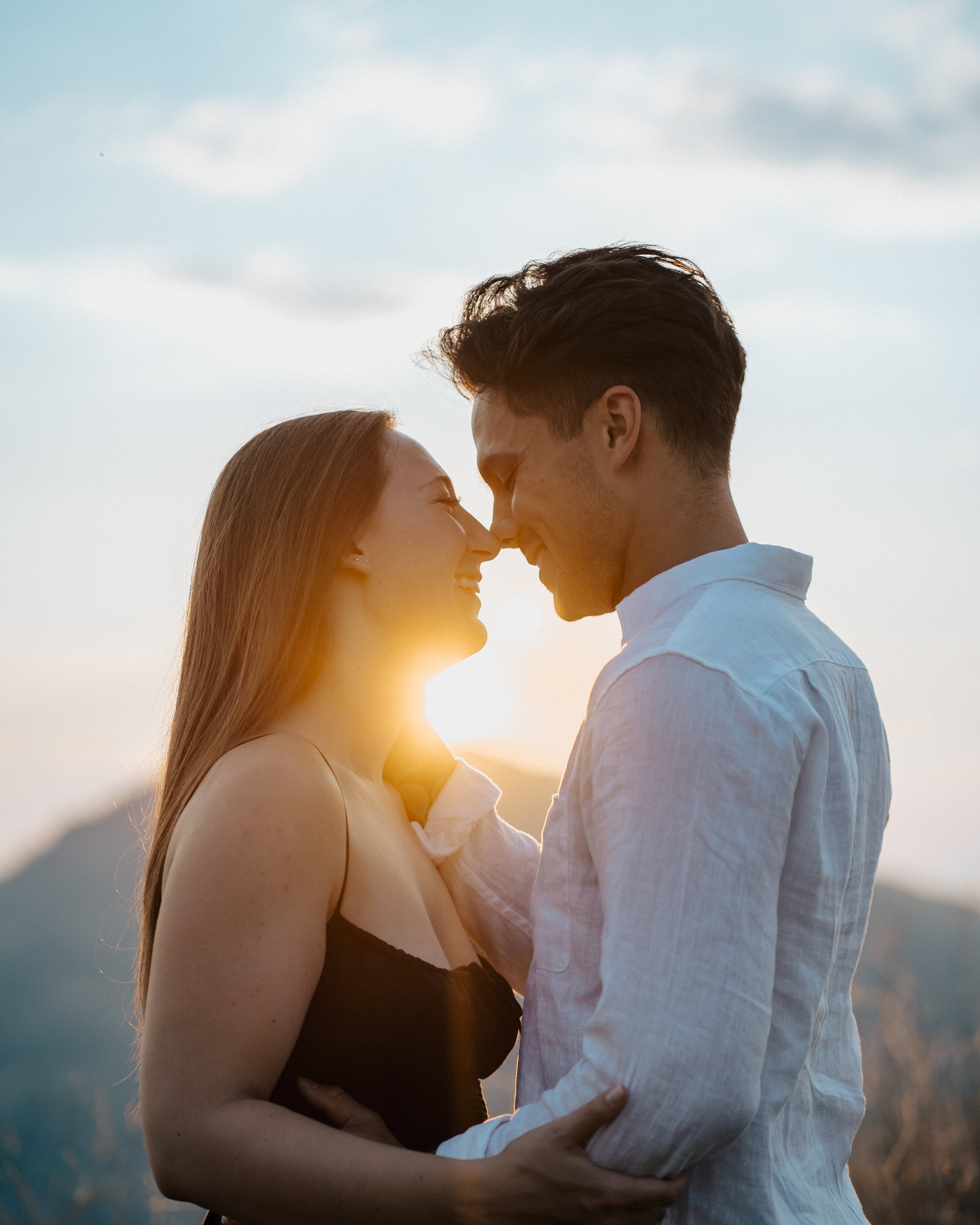 engagement romantic couples photography