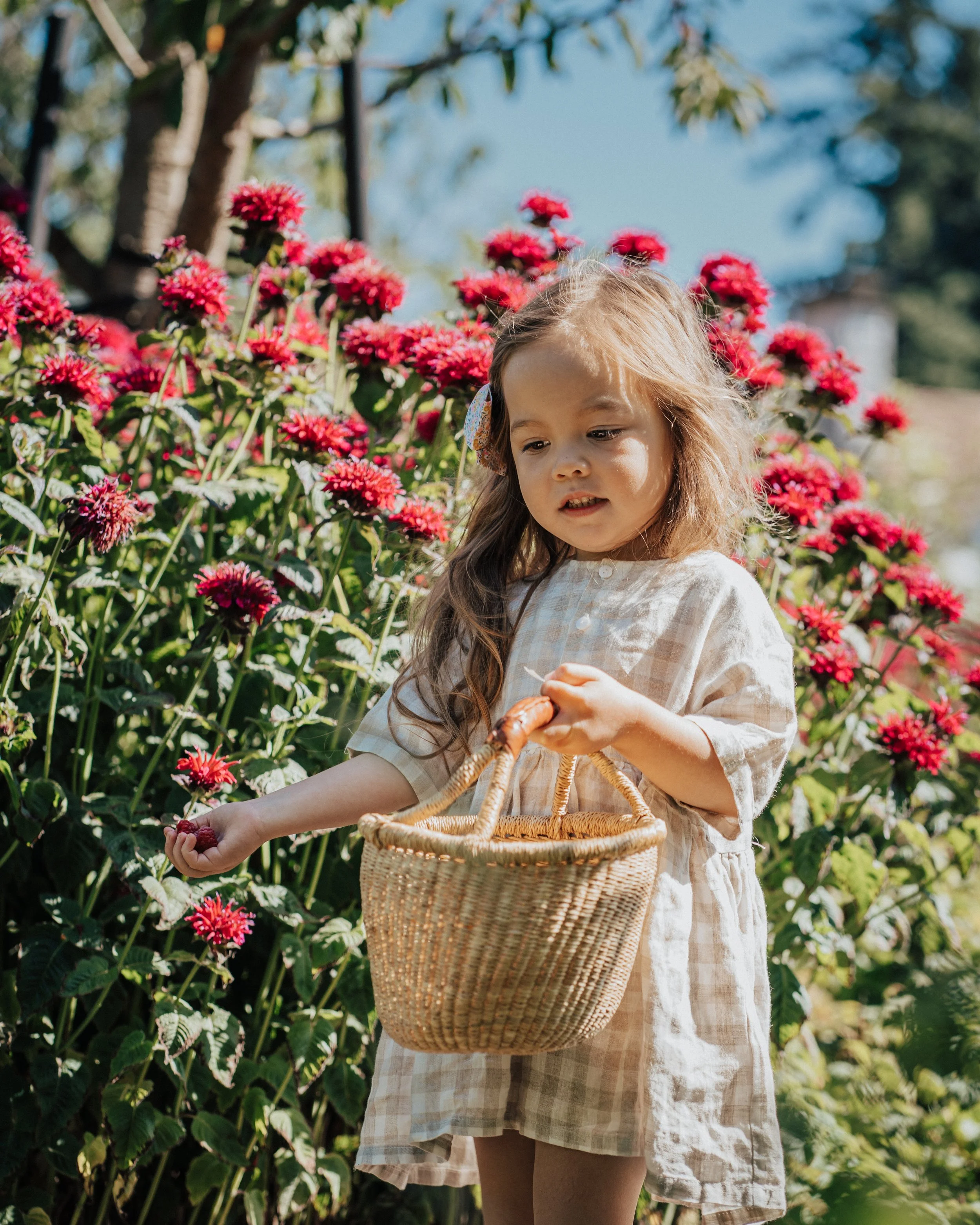 girl garden photography