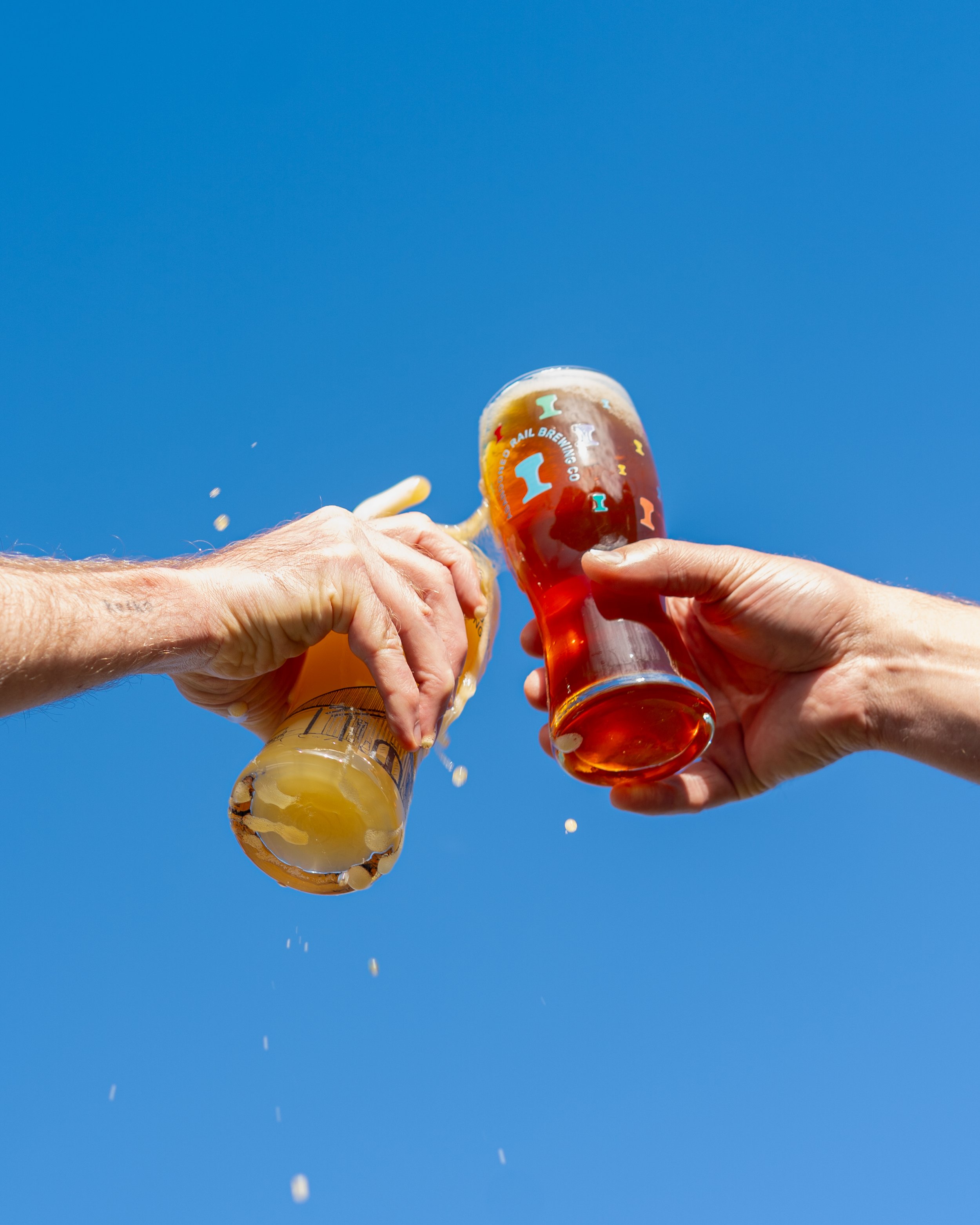 beer photography abandoned rail