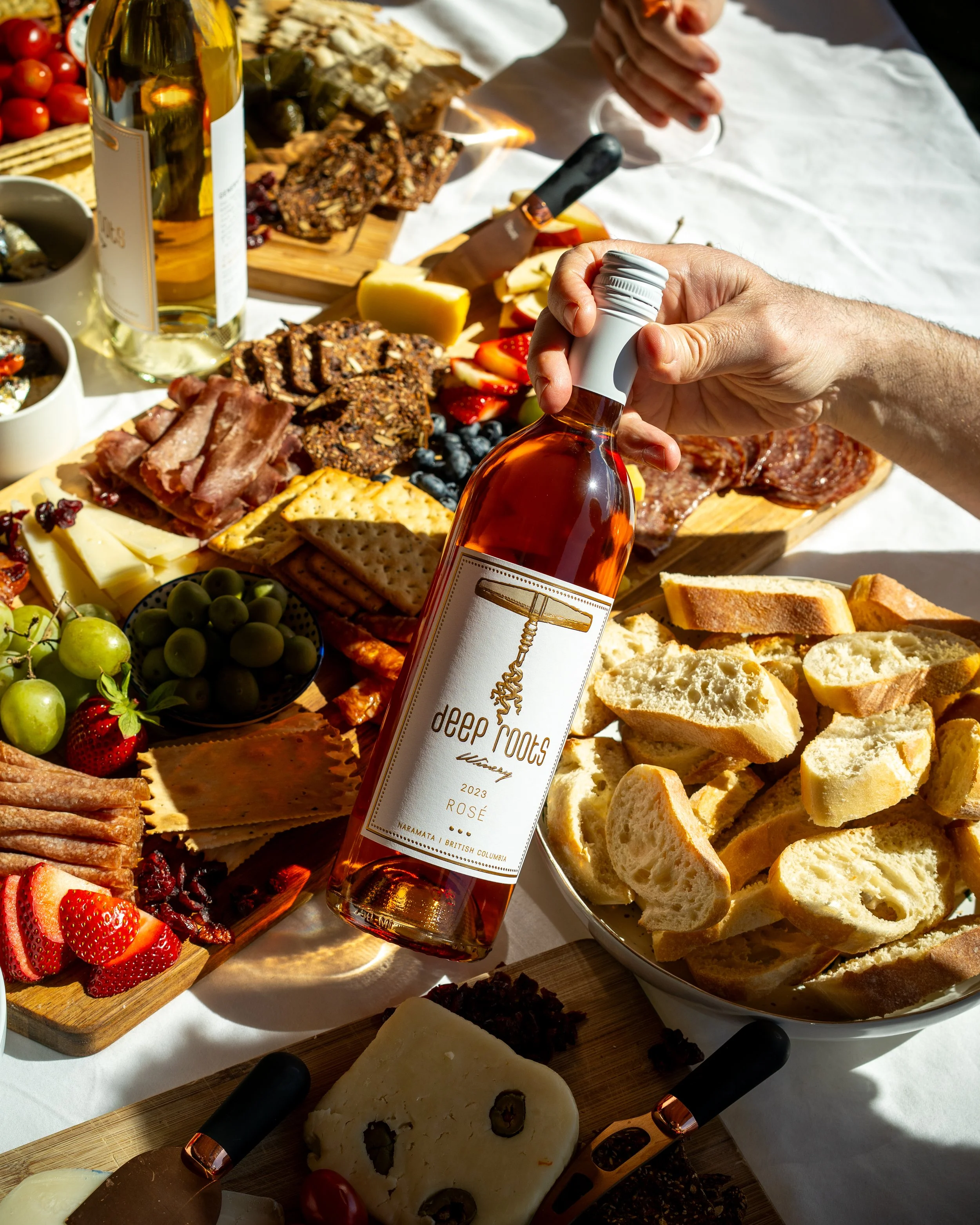 rose photography charcuterie photography 