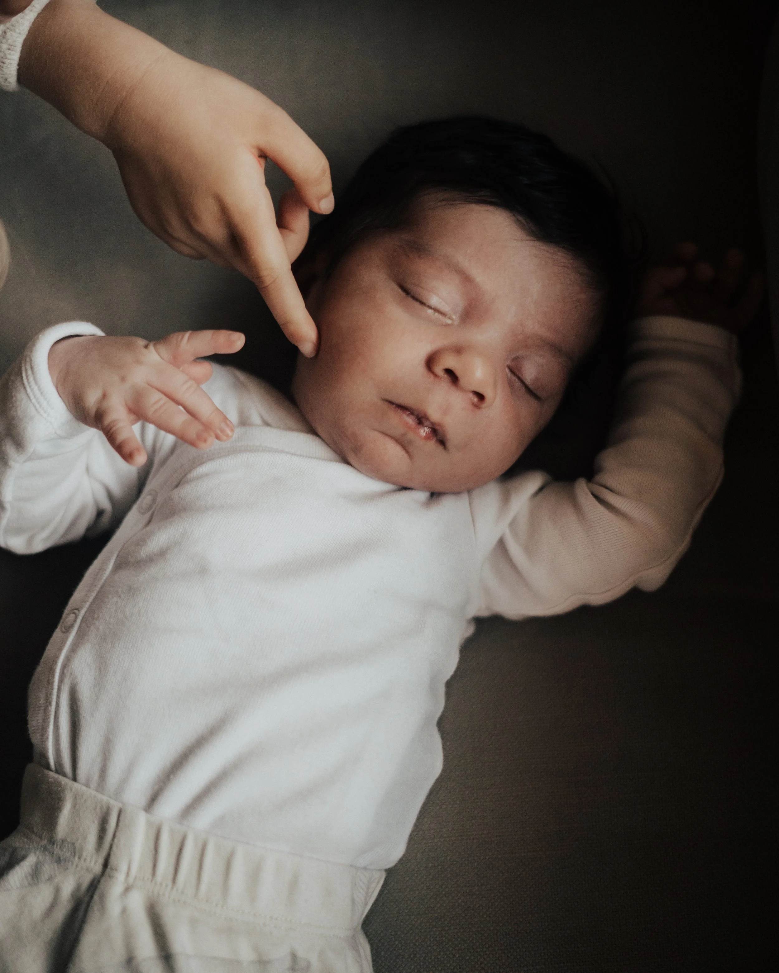 baby photography sibling