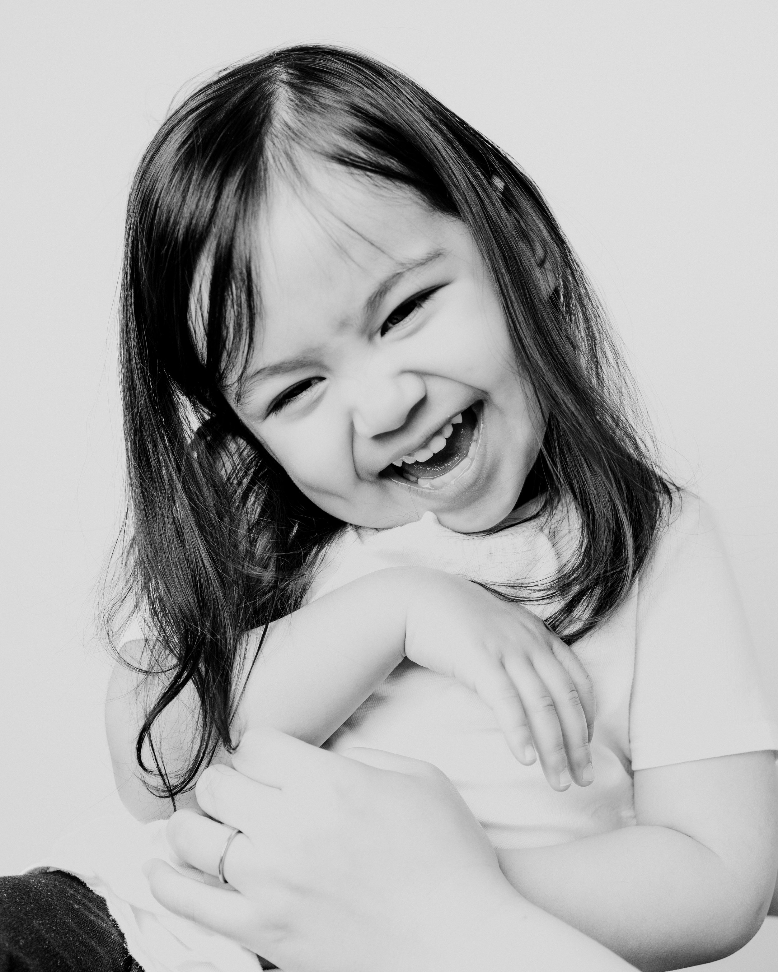 kid photography toddler b&w