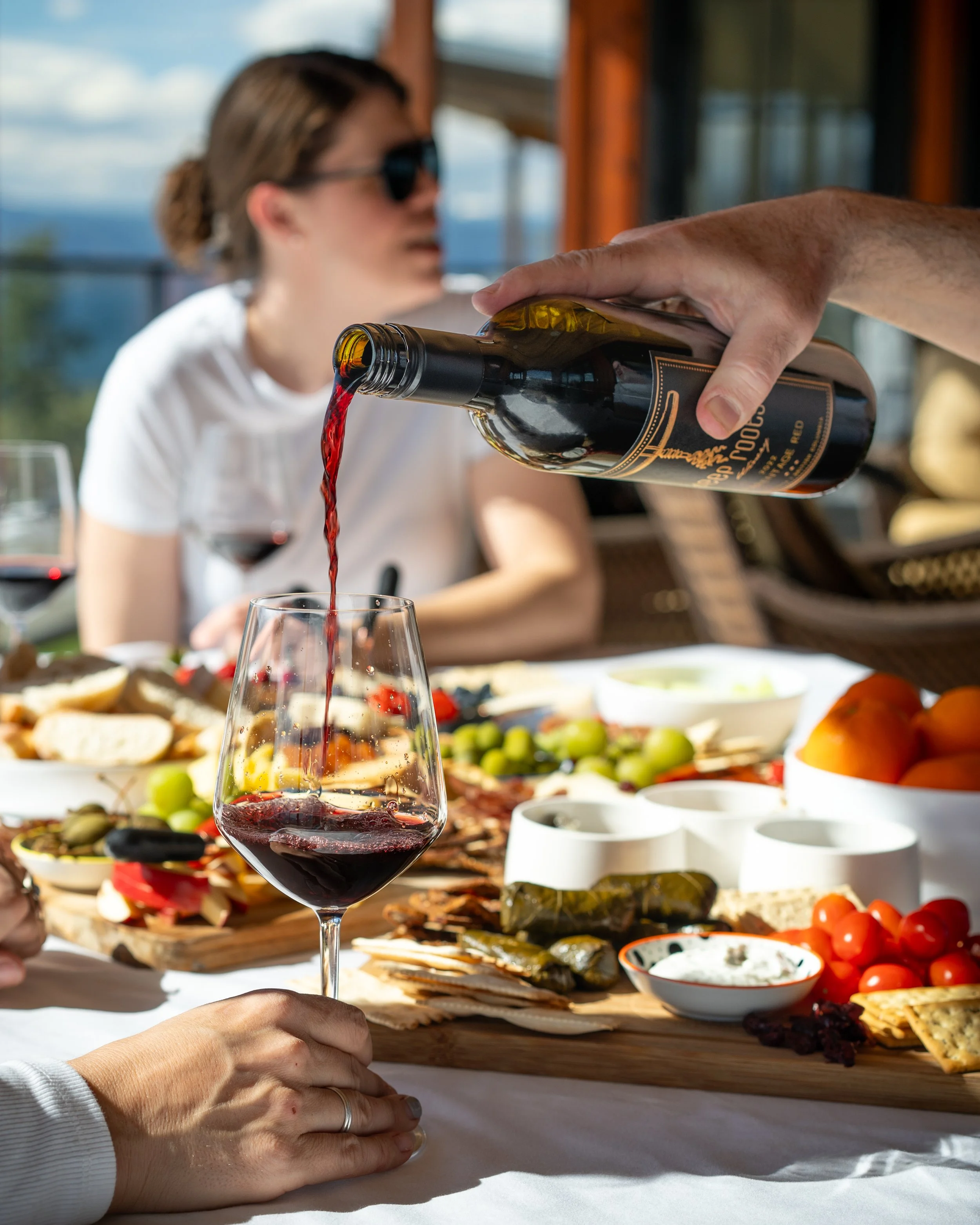 red wine photography food charcuterie