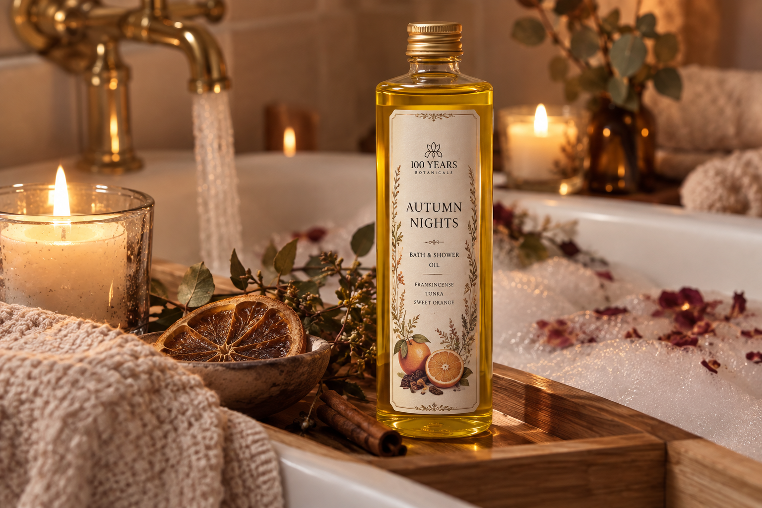 Autumn Nights Bath & Body Oil (250ml)