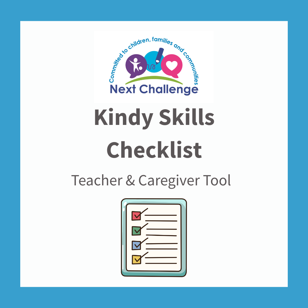 Kindy Skills Checklist