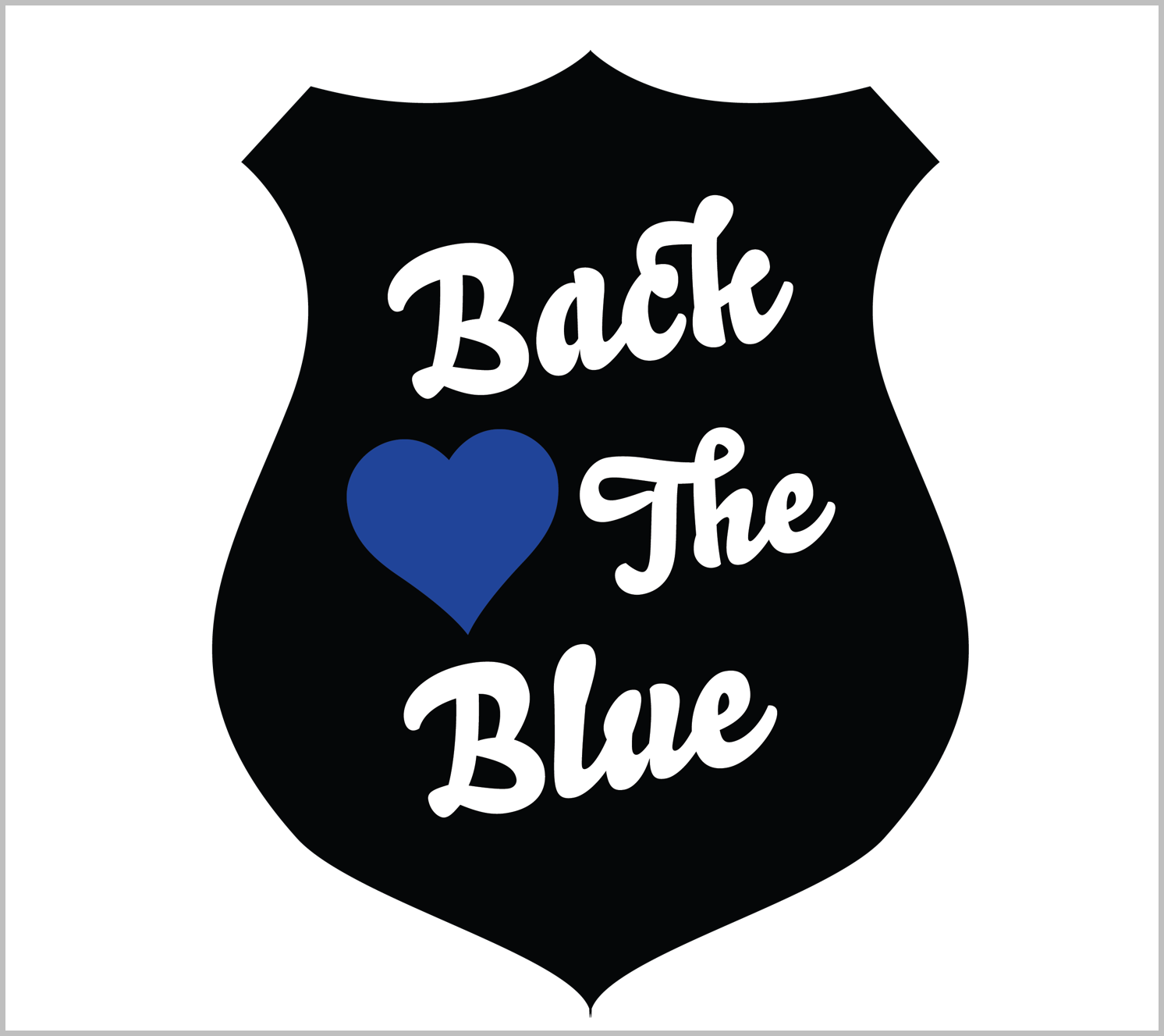 Back the Blue Badge