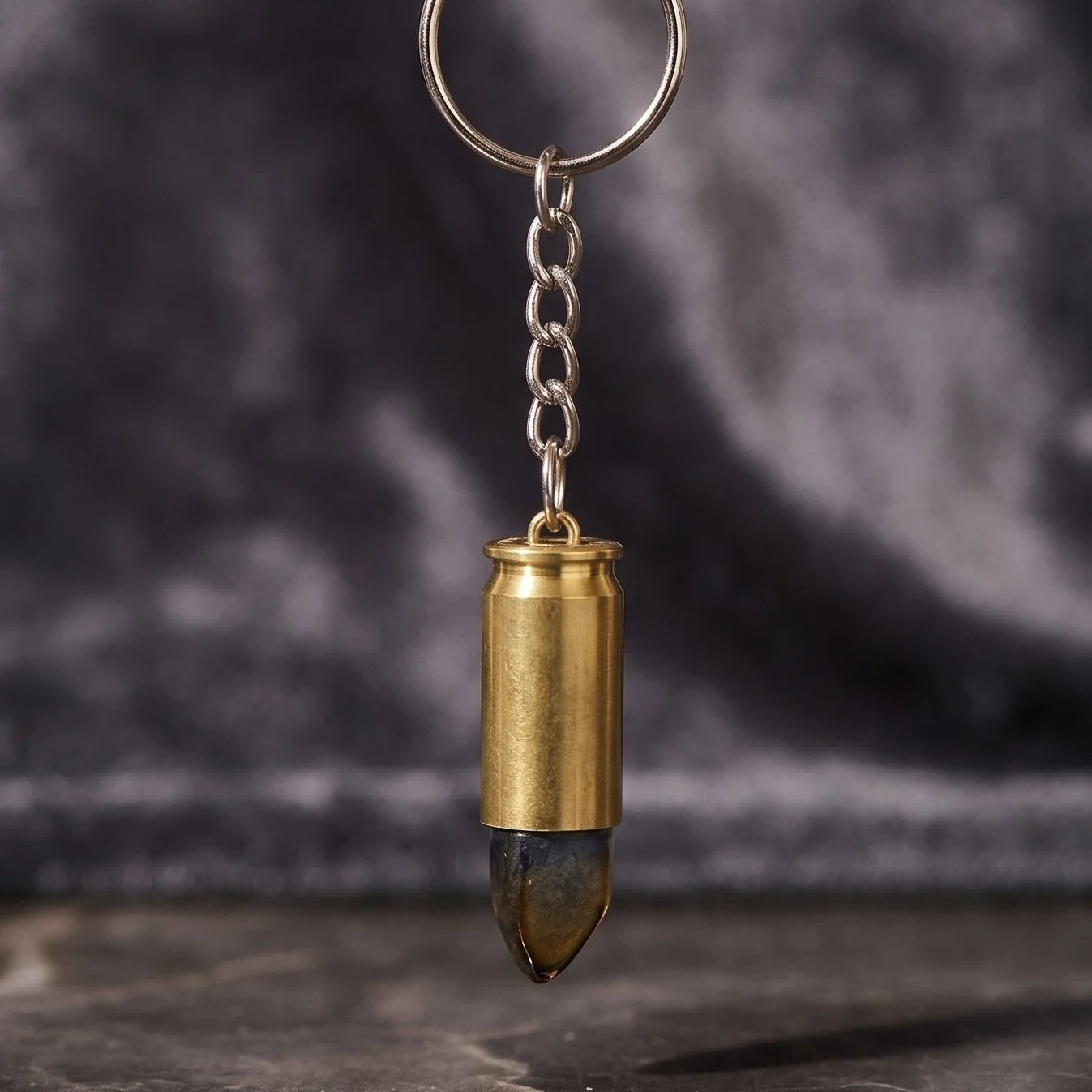 .45 cal Brass with Rainbow Crystal (112)