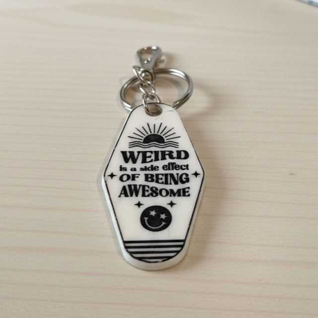 Weird is a Side Effect of Being Awesome - Hotel Key