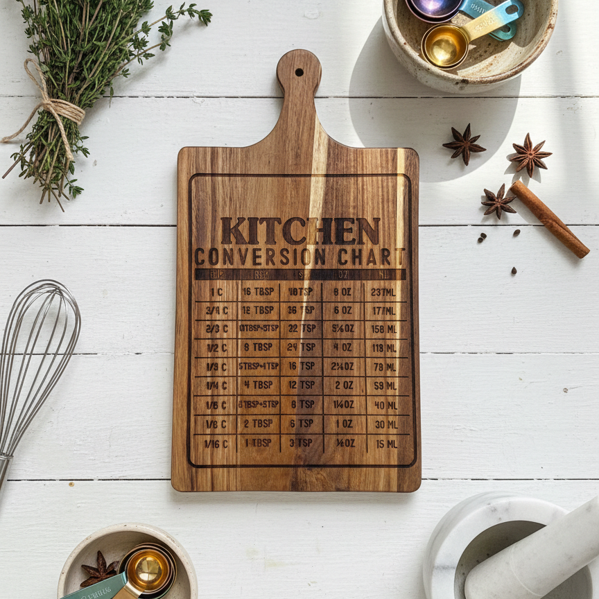 Customizable Kitchen & Charcuterie Boards With Handle