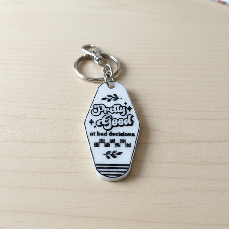 Pretty Good At Bad Decisions - Hotel Key