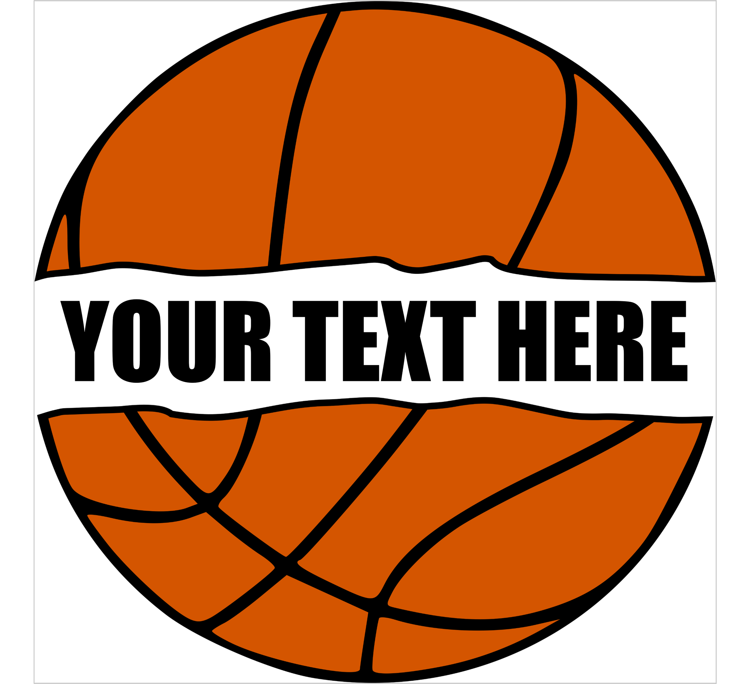Customizable Basketball