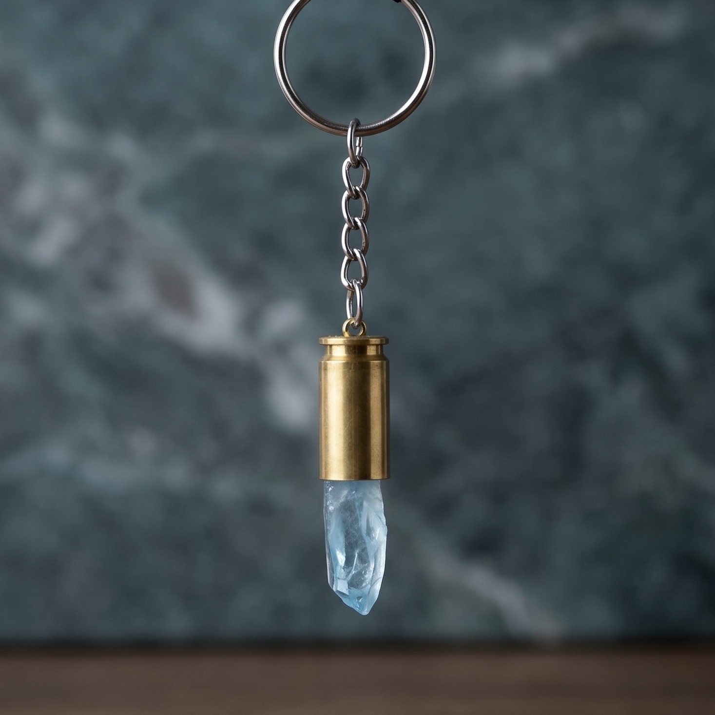 .40 cal Brass with Blue Crystal (120)