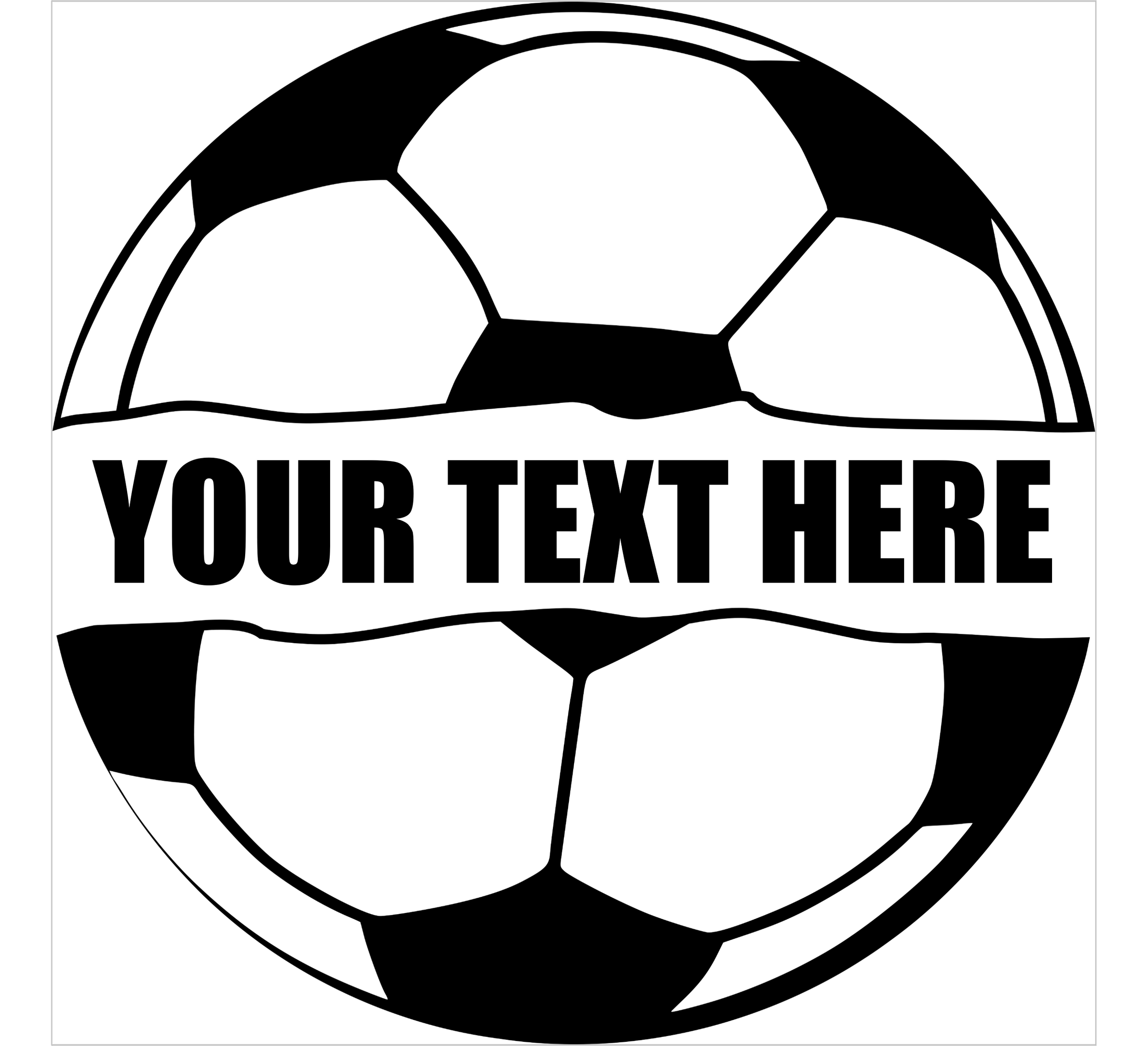 Customizable Soccer Ball