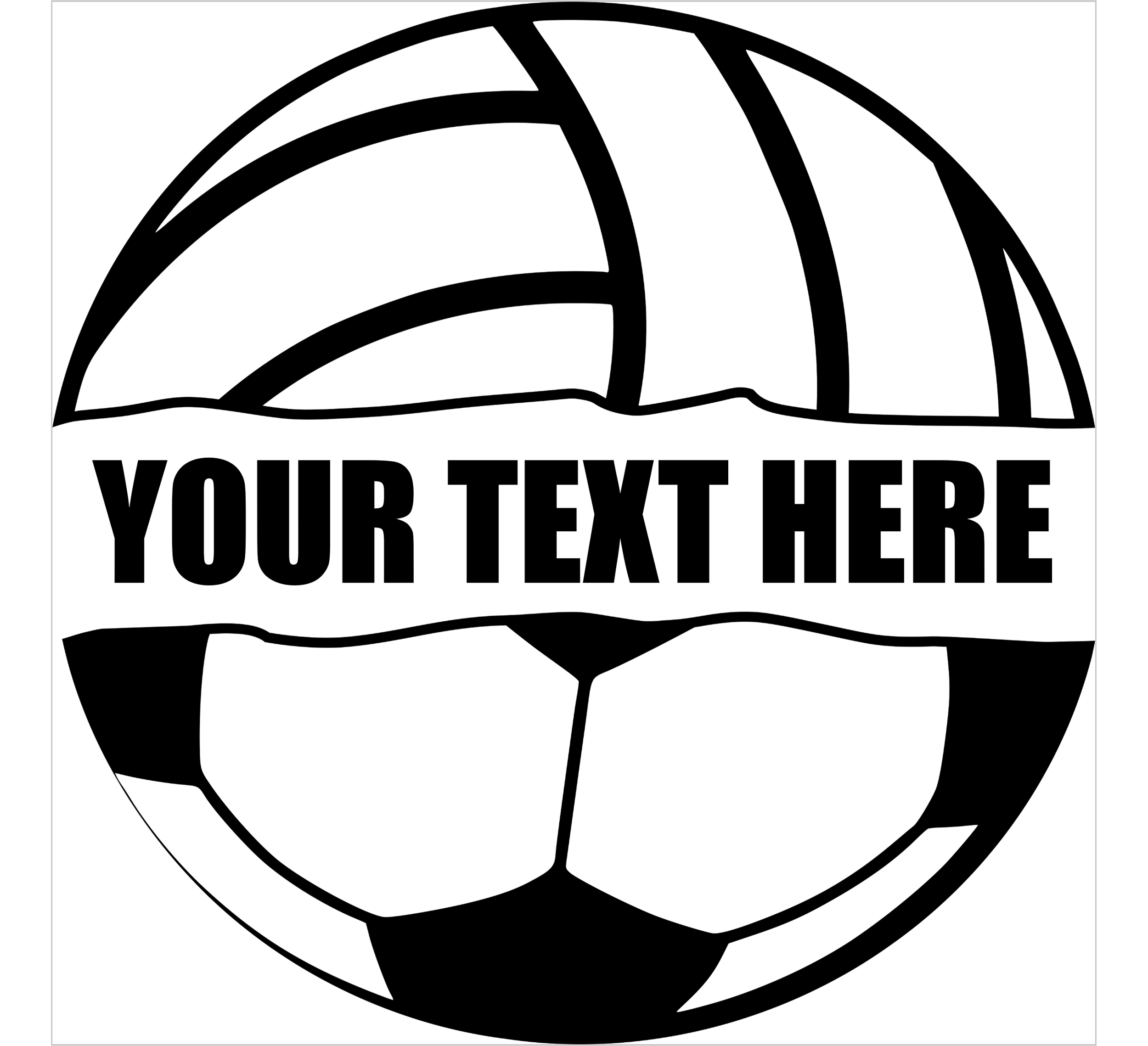 Customizable Volleyball/Soccer