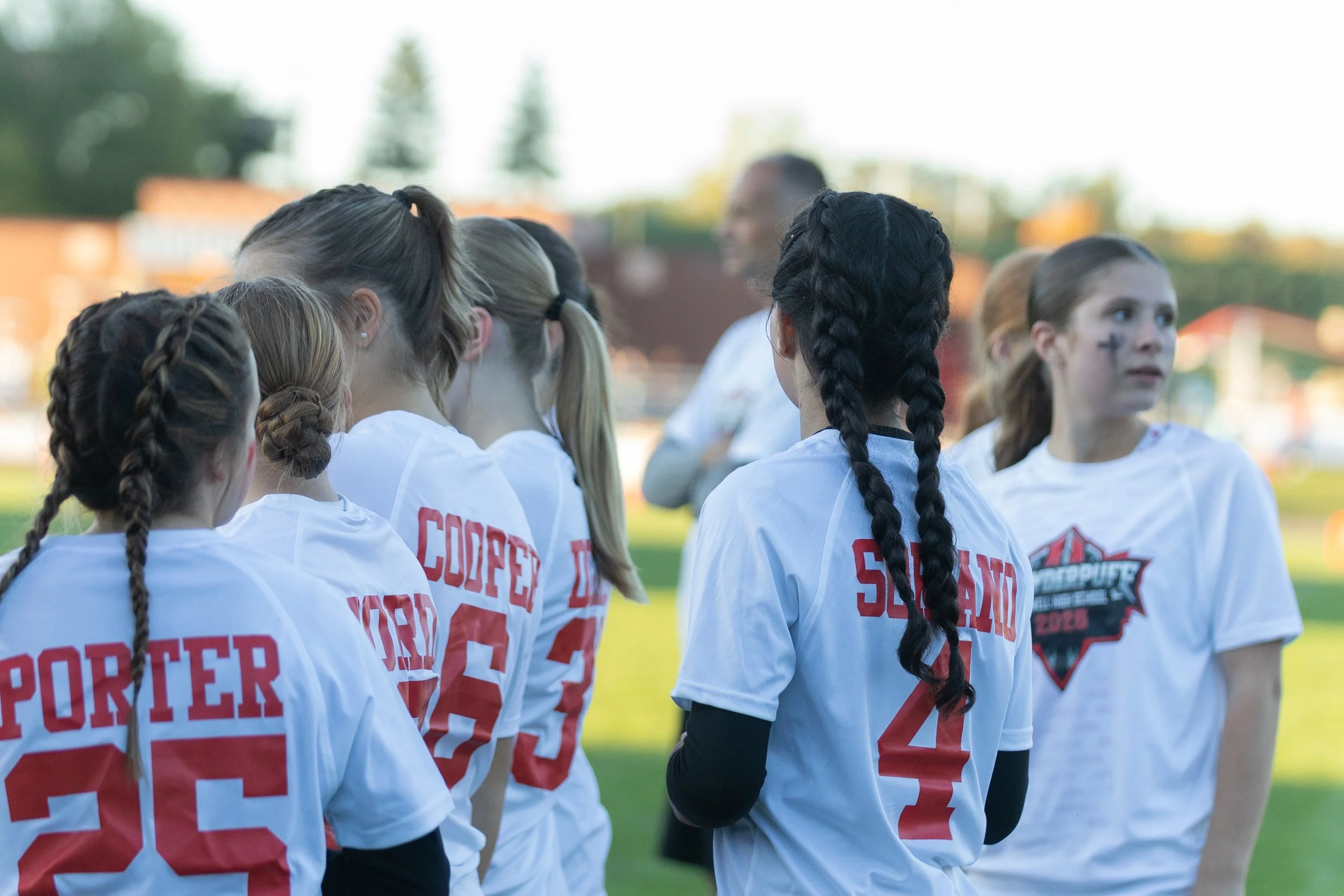 LHS Girls Tackle Powderpuff 