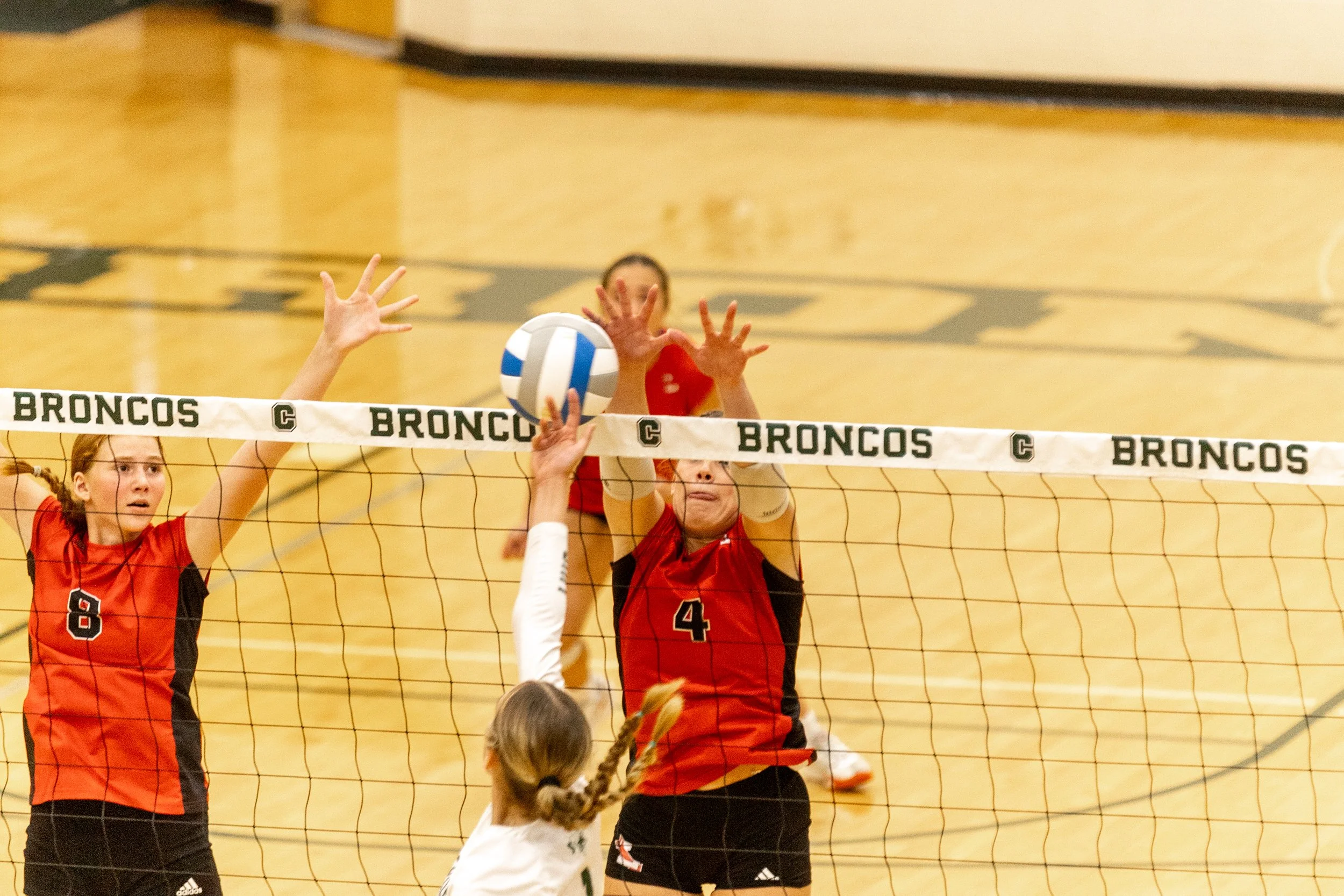 LHS Girls Varsity Volleyball Game Vs Coopersville