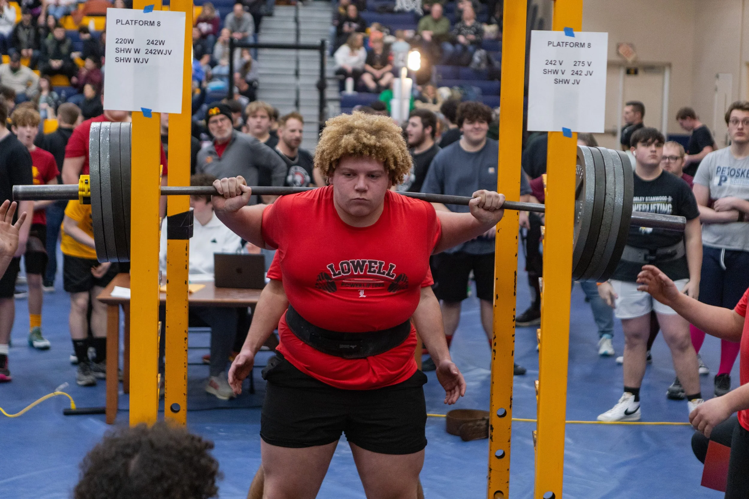 Benedict, Kuntz, Polczak Lead Lowell at Manistee Powerlifting Regional