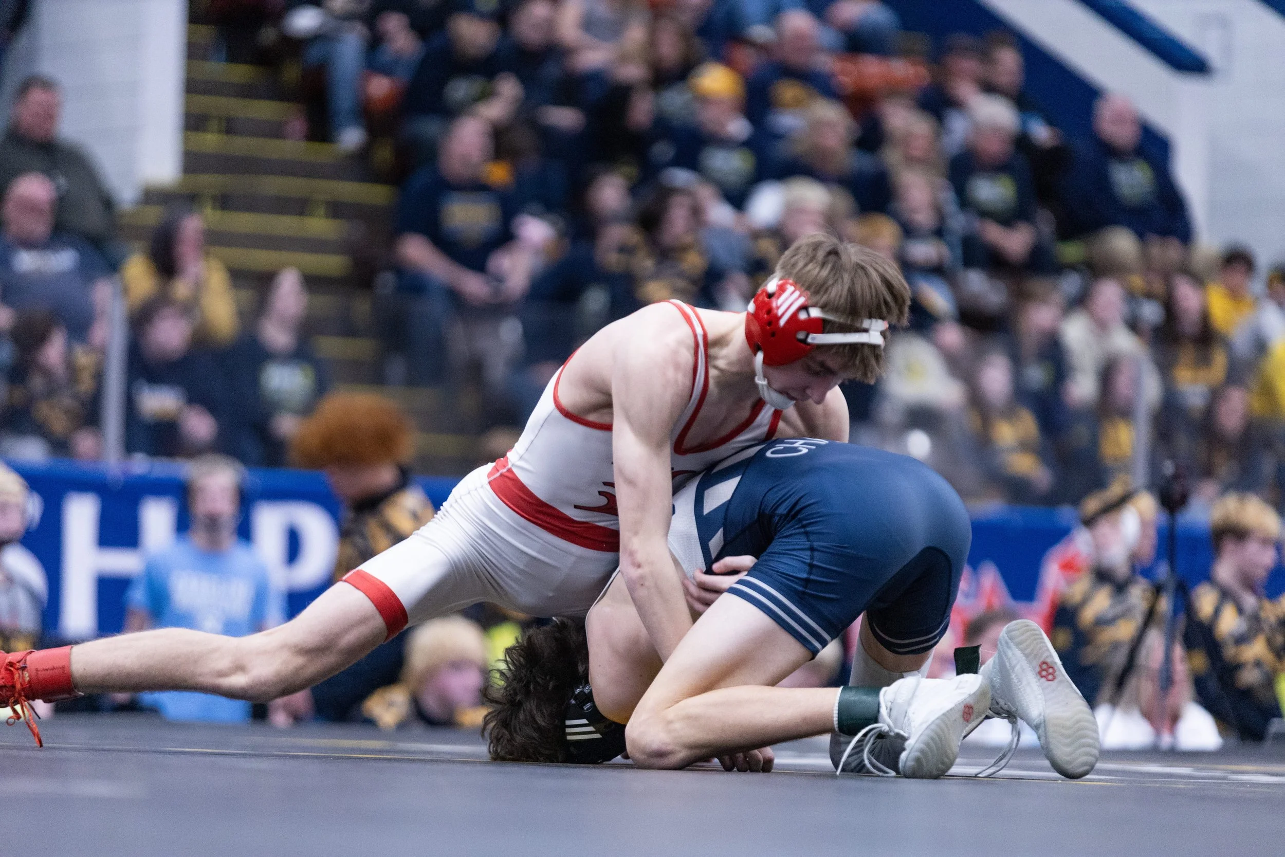 Wrestling Quarterfinal - Lowell 71, Fruitport 8