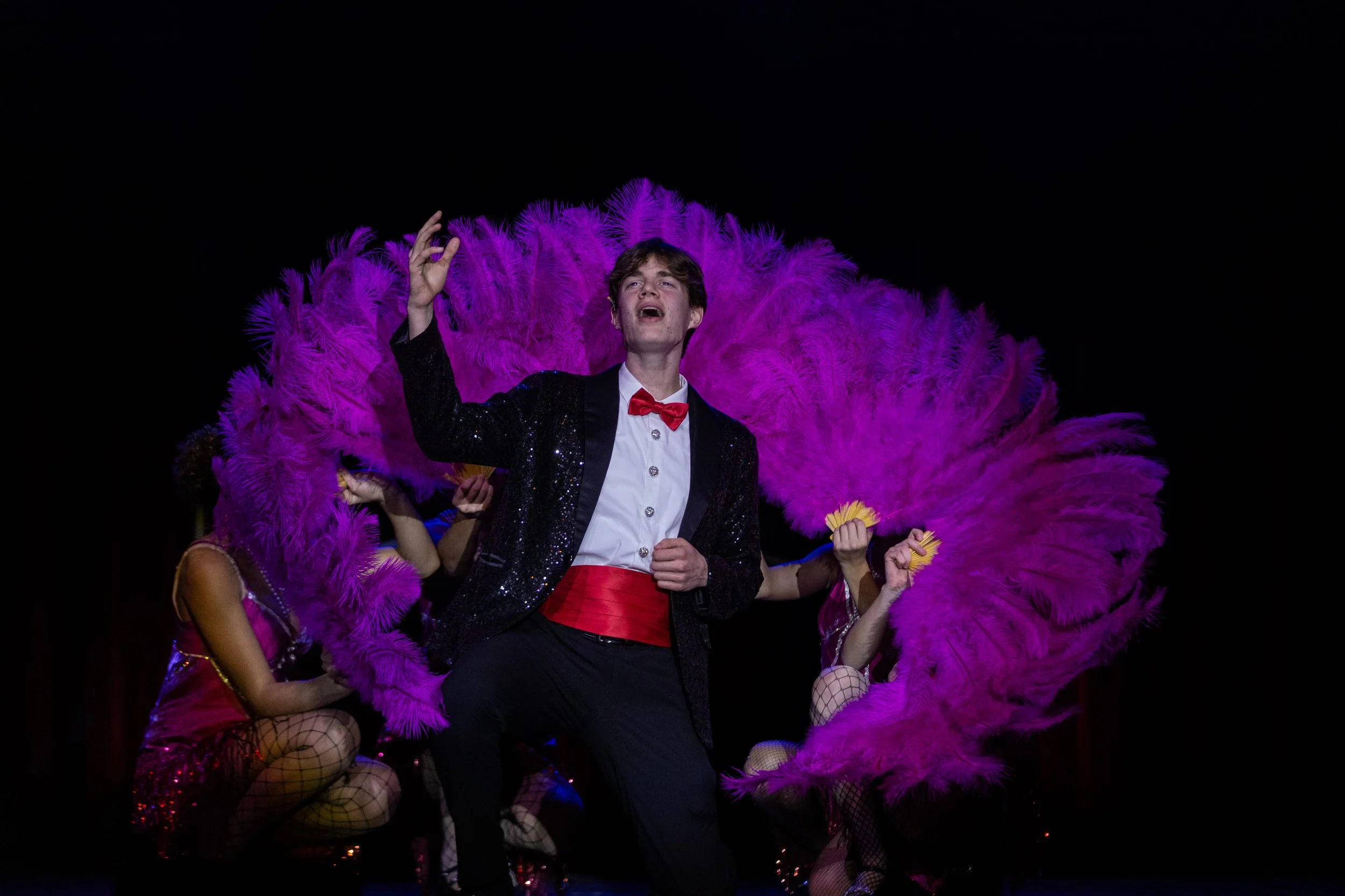 Behind the Scenes - Photos From HS Musical Rehearsal