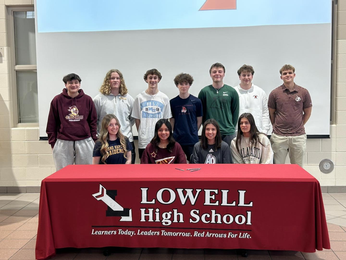 Lowell Seniors Commit to Compete at the Next Level on Spring Signing Day