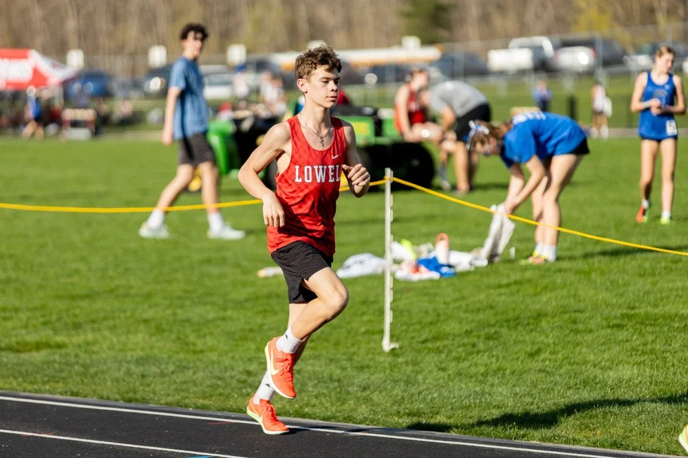 Boys Track Splits With Sparta/Cedar Springs