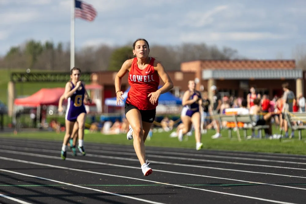 Girls Track Sweeps Sparta and Cedar Springs