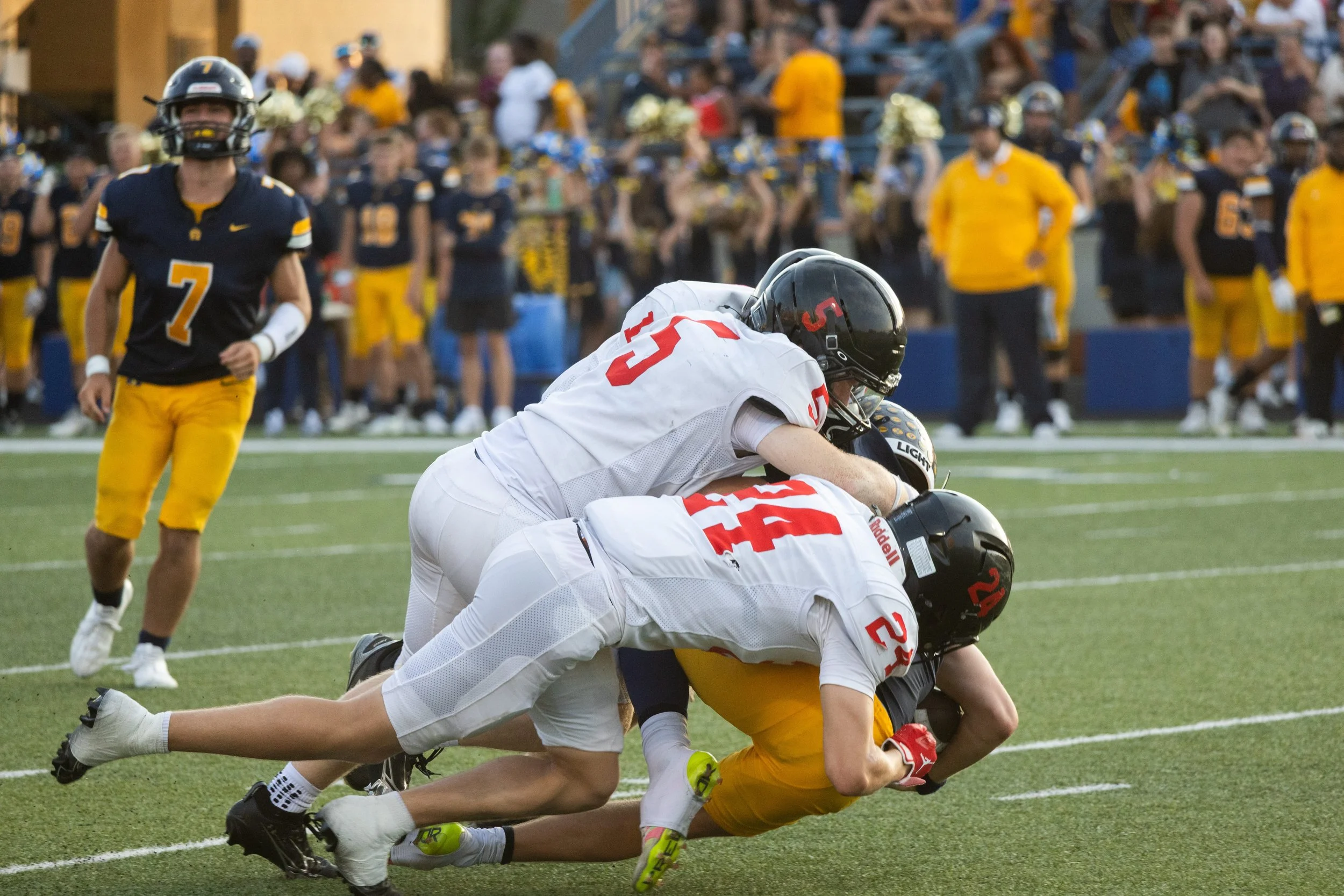 PHOTOS: Lowell Football Rallies Past St. Joseph, 35-34