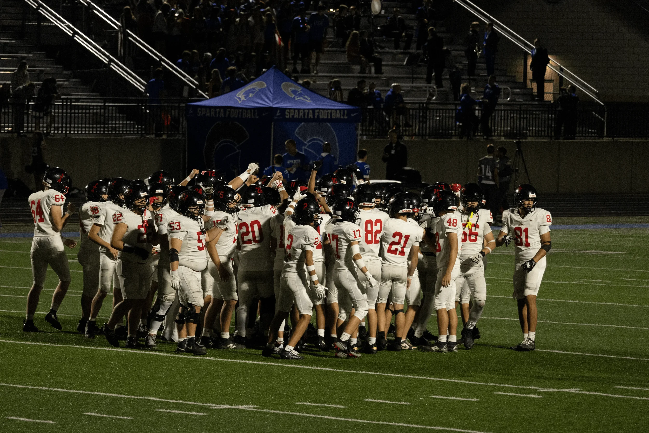 PHOTOS: Lowell Football Rolls Past Sparta 61-24