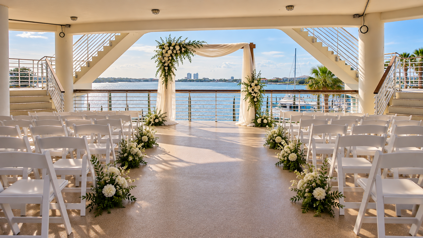 Outdoor Covered Ceremony Site