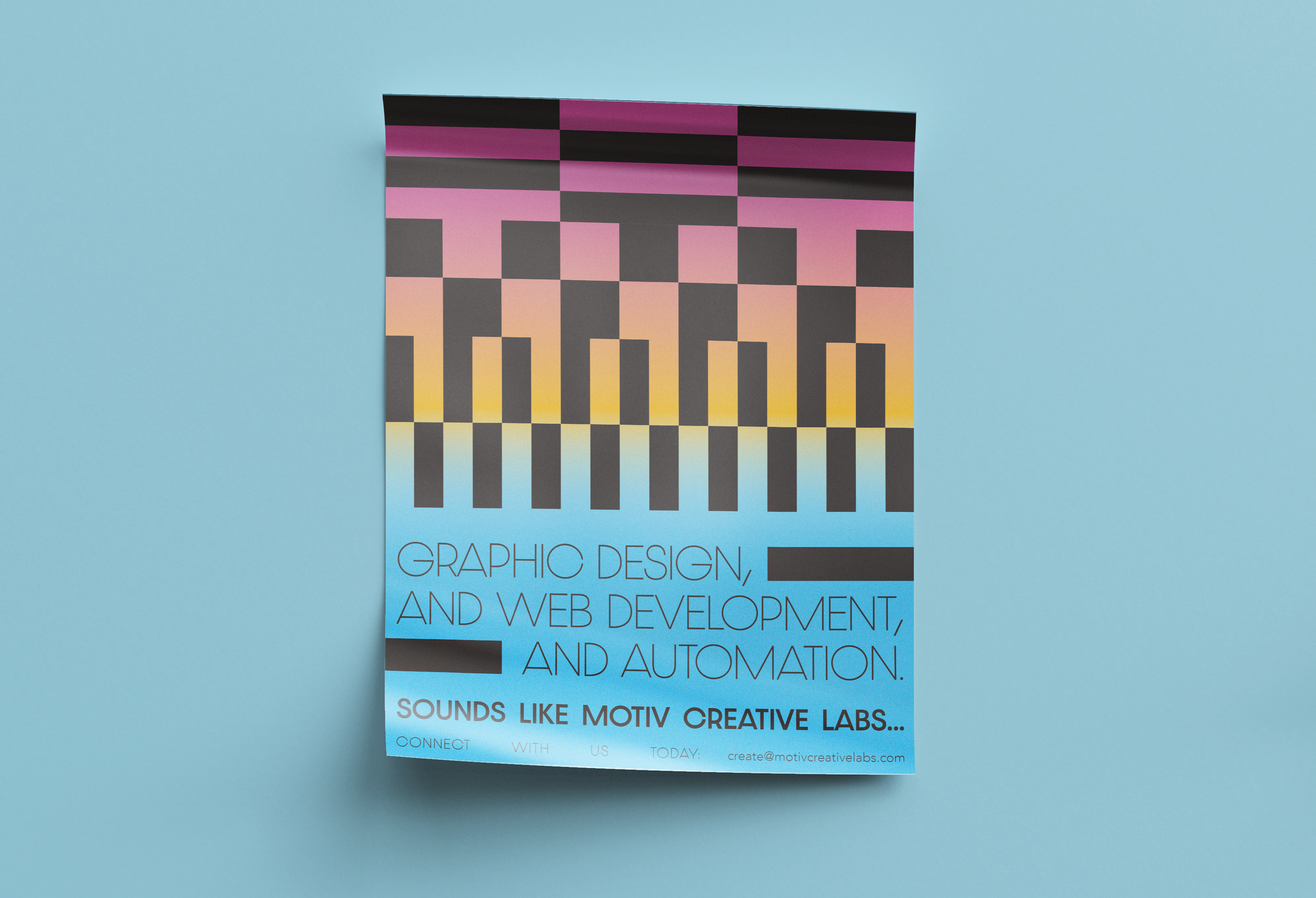 Motiv Creative Labs Poster