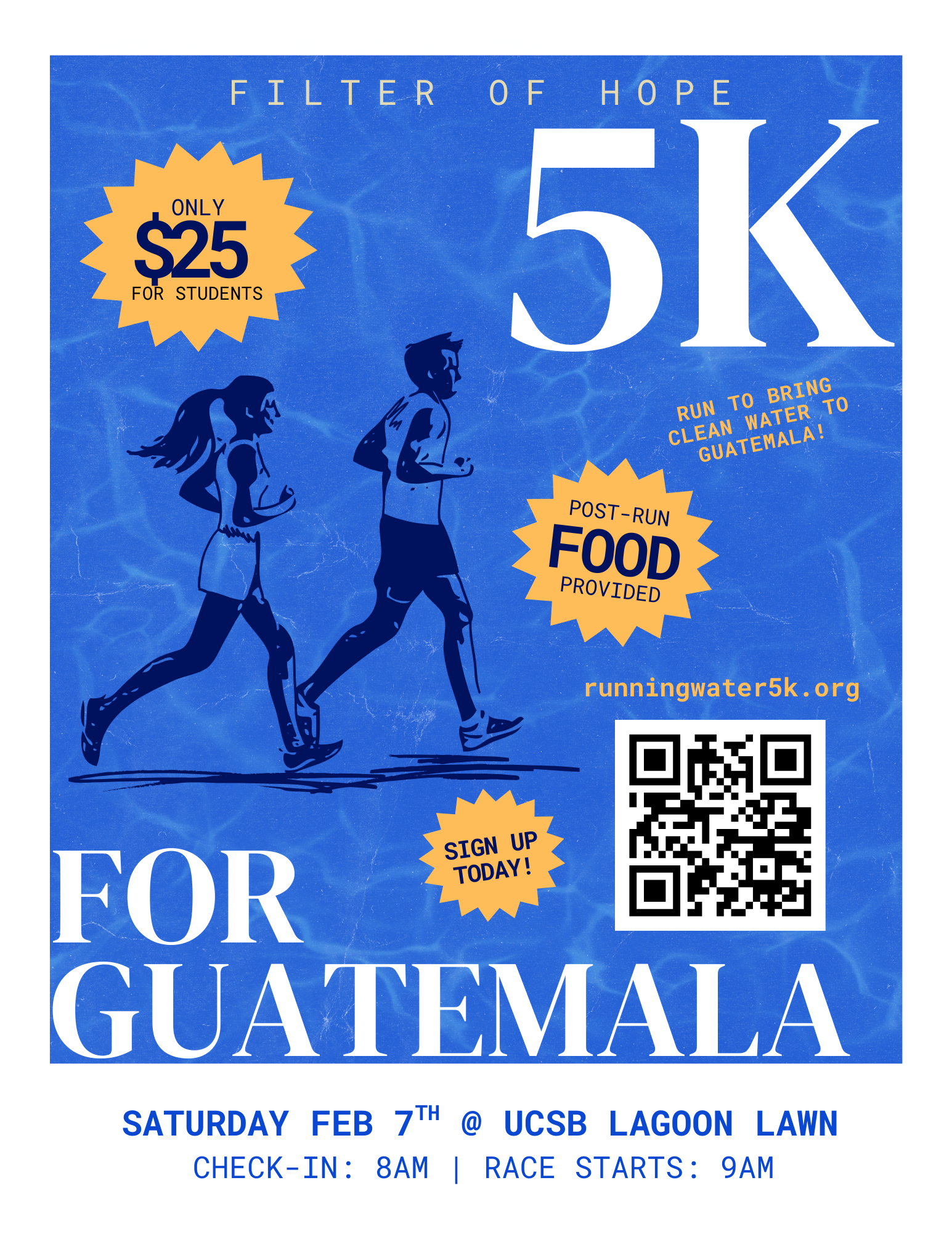 5K for Guatemala Charity Run Ticket (Non-Student)