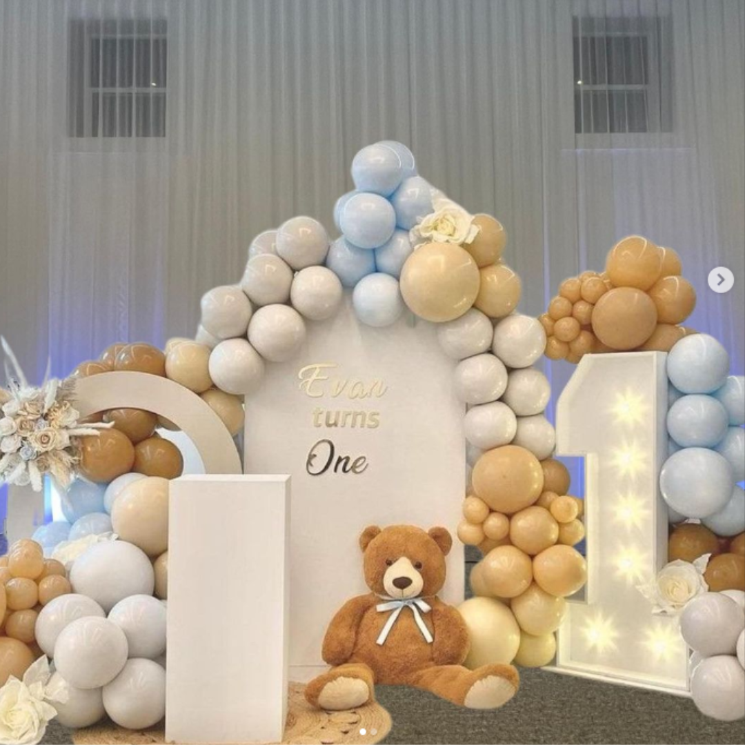 Baby Birthday Backdrop