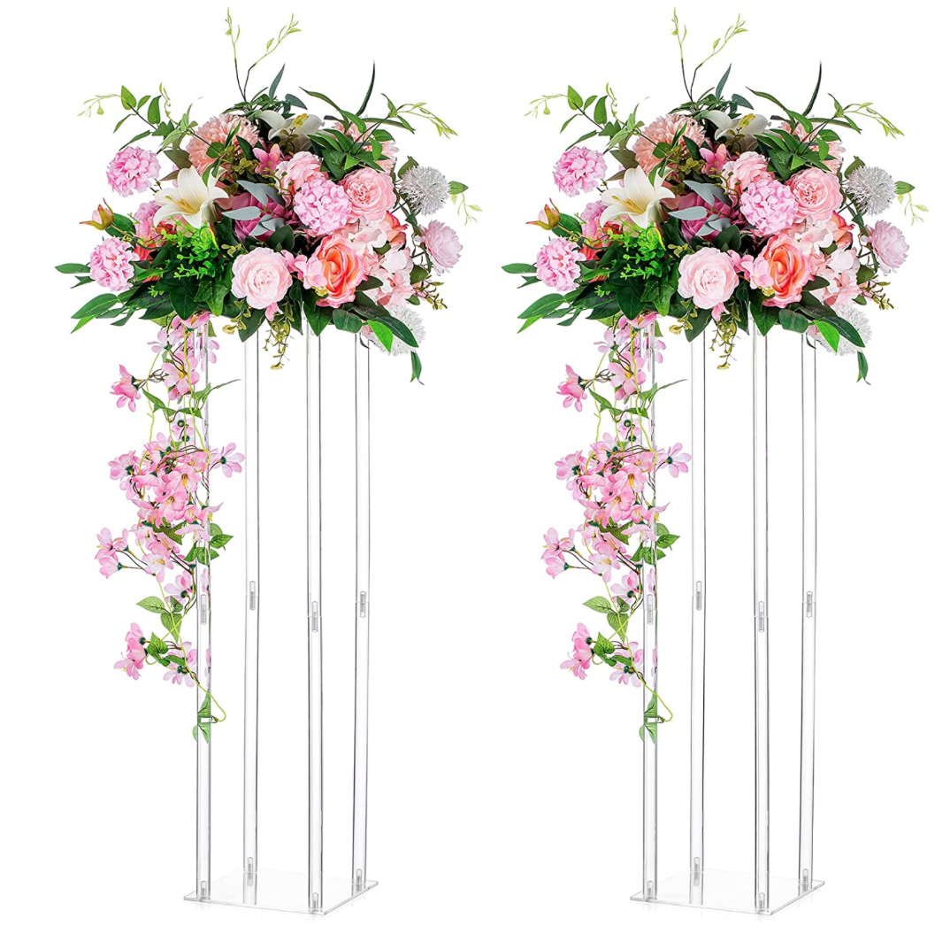 Clear Flower Stand