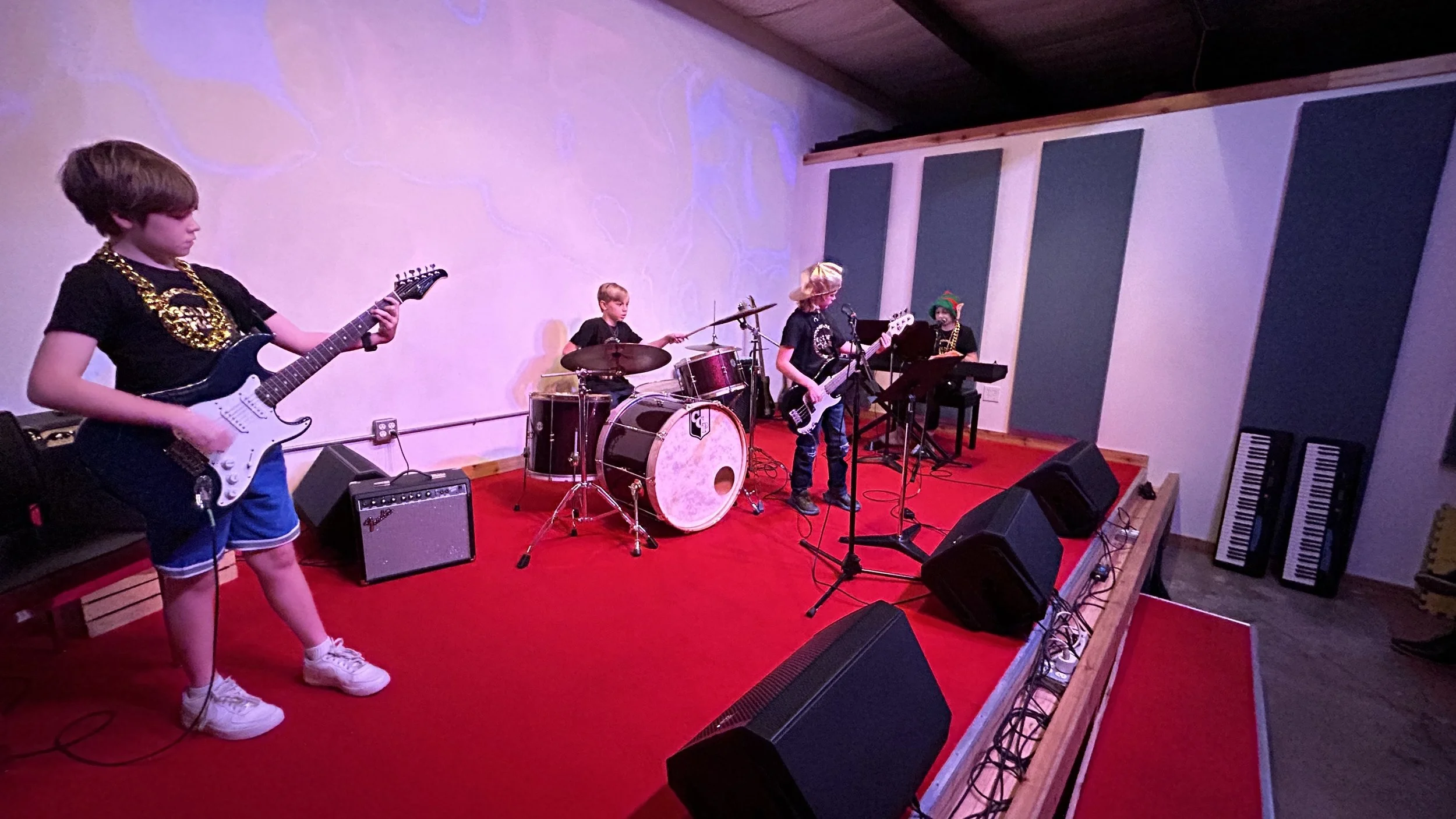 the golden chains band aid band