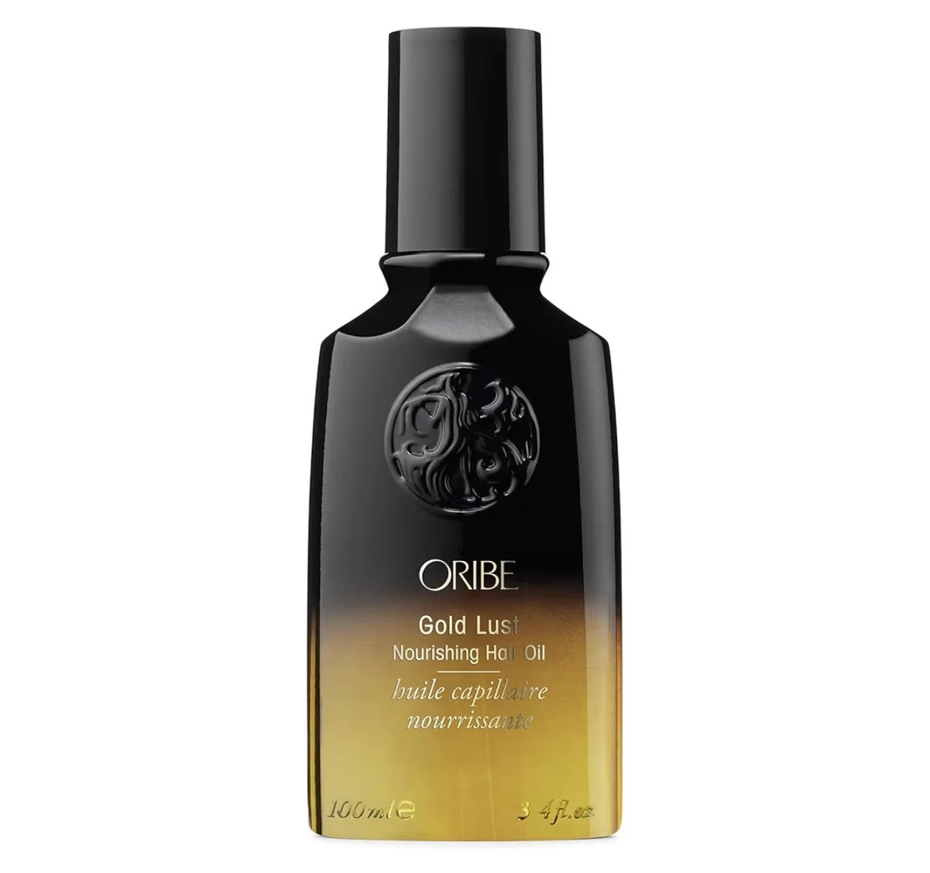 Oribe Gold Lust Nourishing Hair Oil
Luxury nourishing hair oil that adds shine, smooths frizz, repairs damage, and protects hair from heat while leaving hair soft, glossy, and lightweight. Perfect for dry, damaged, or color-treated hair.