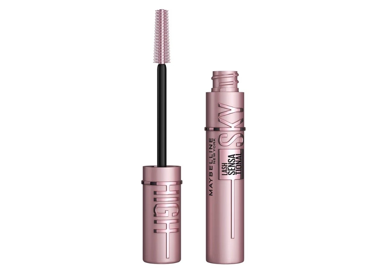 Maybelline Lash Sensational Sky High Mascara
Volumizing and lengthening mascara with flexible brush design that lifts, curls, and defines lashes for dramatic, long-lasting volume. A best-selling washable mascara for everyday and full glam makeup look